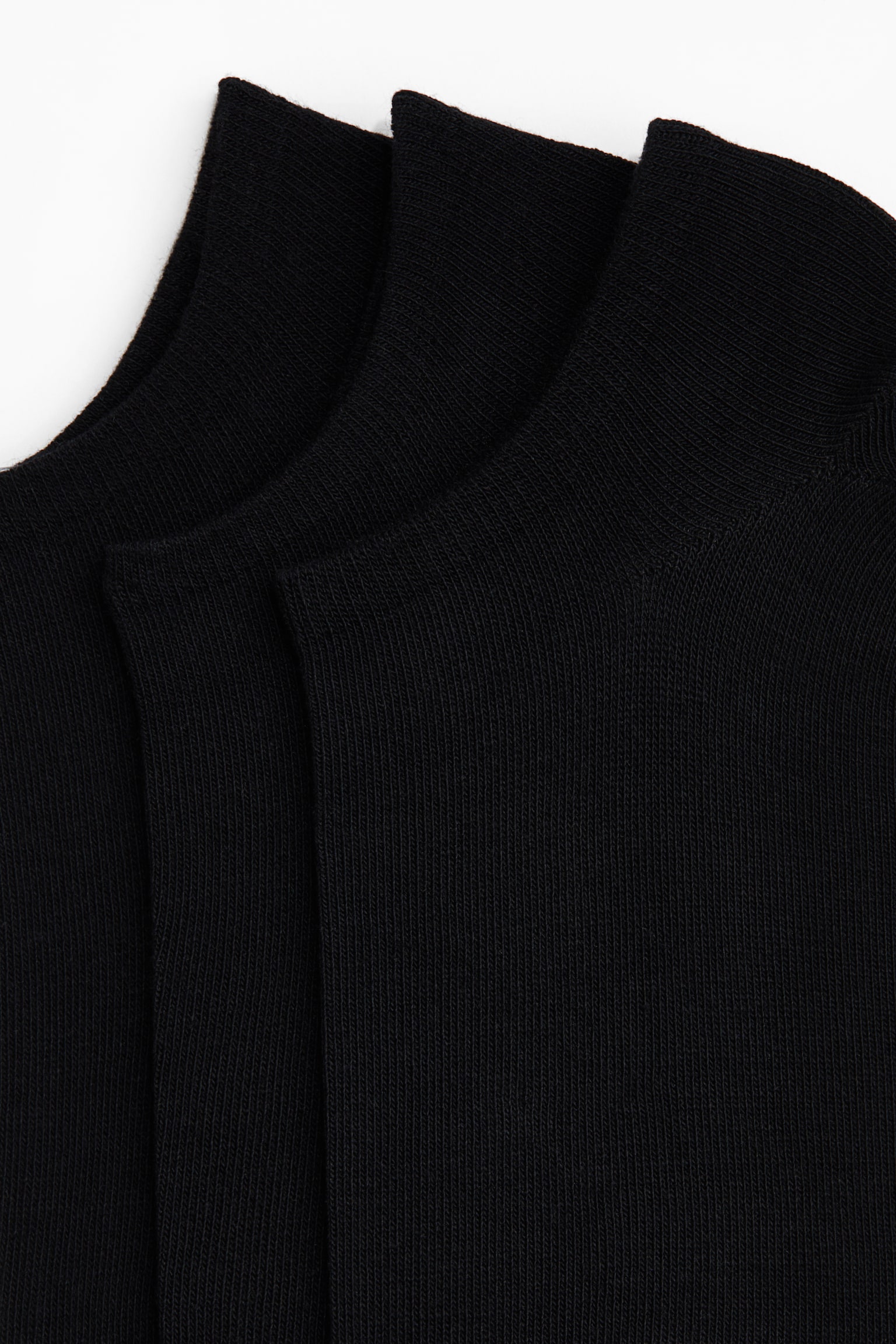 Мужские носки H&M с Lycra, 5 пар, цвет: Чёрный — фото 3