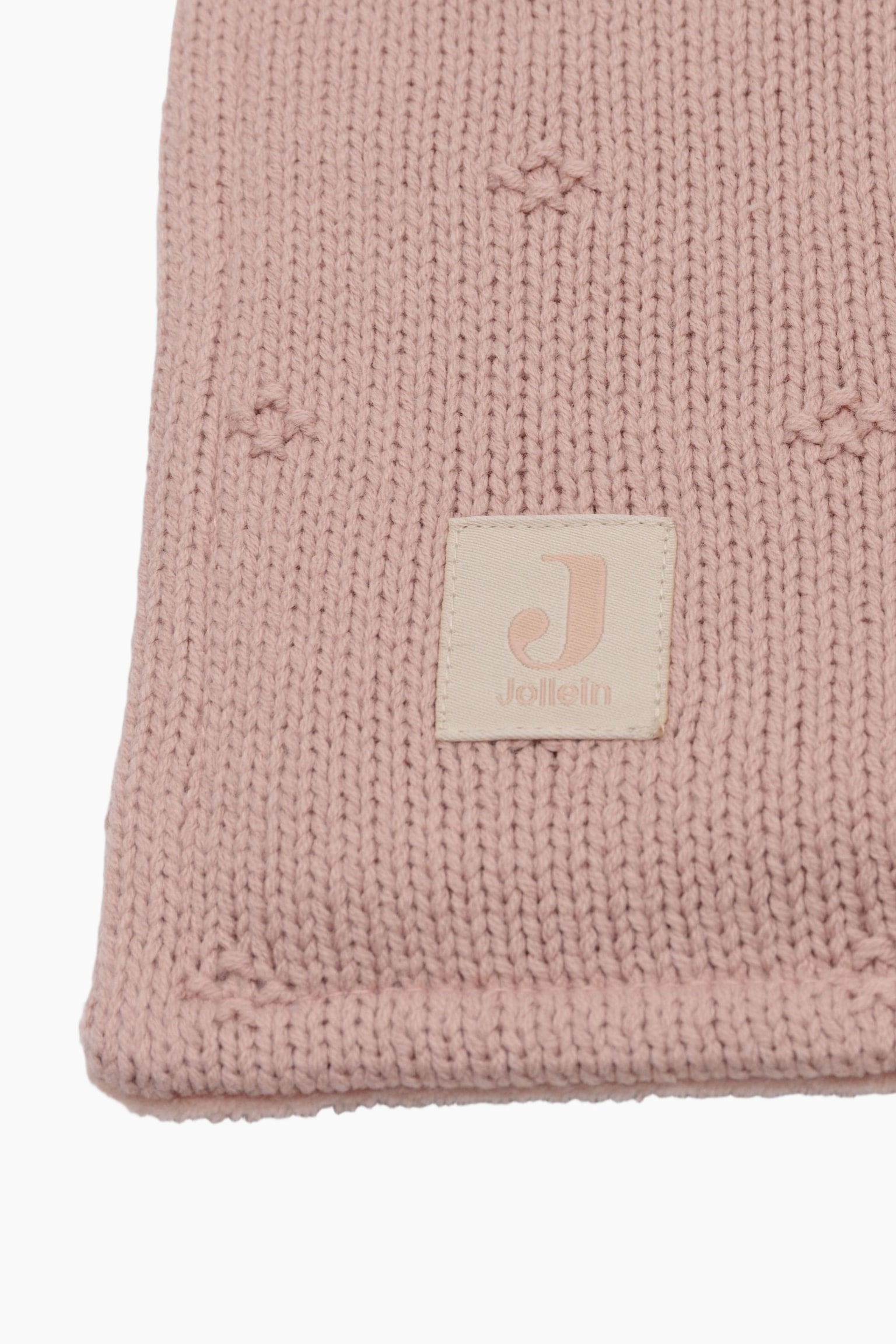 Blanket 100x150 - Cosy Knit - Wild Rose/Oatmeal/Biscuit/Ivory/Wild Rose/Sea Green/Ivory/Sea Green/Ivory/Check Knit/biscuit/Check Knit/oatmeal - 3