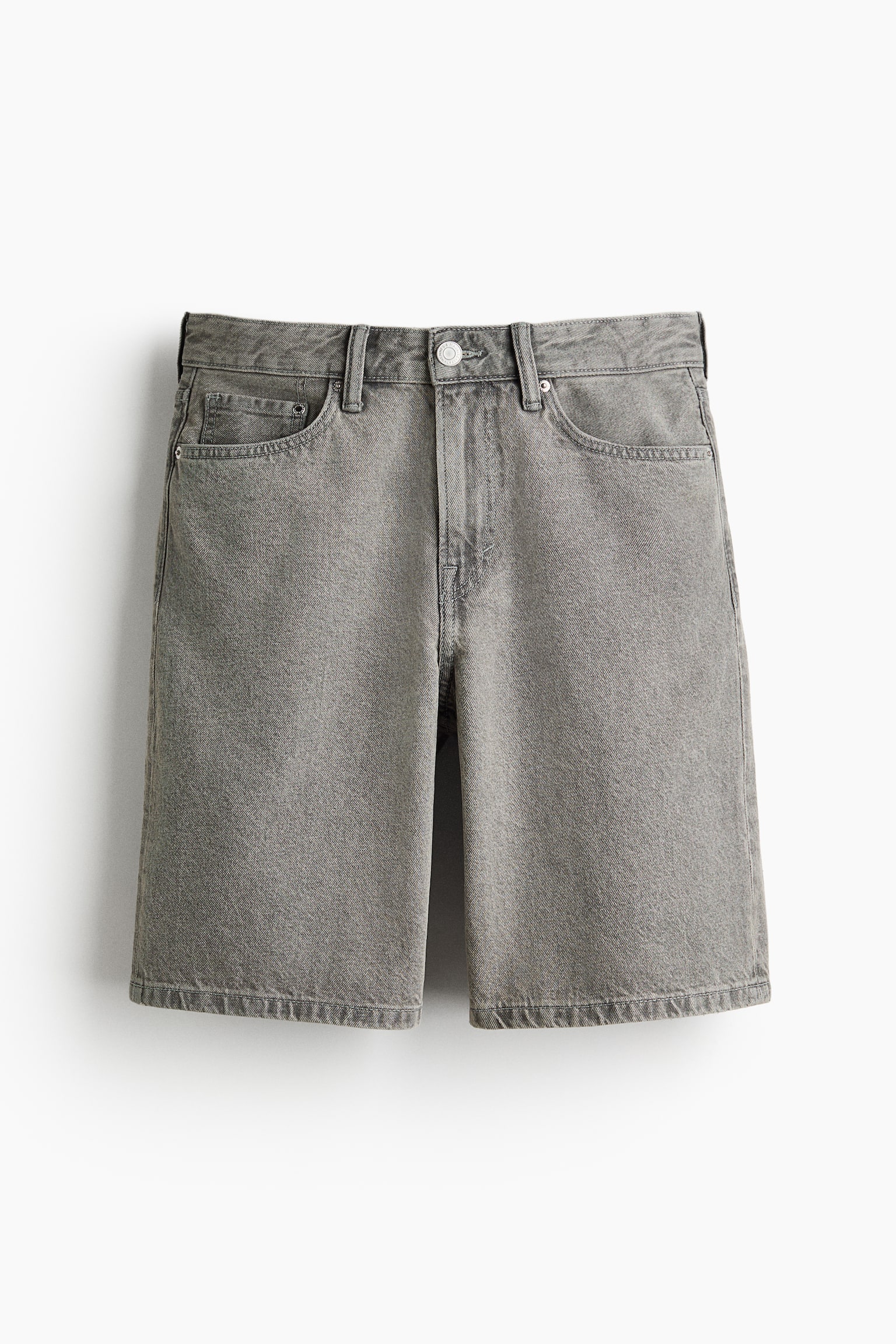 Relaxed Fit Denim shorts - Denim grey/Light denim blue/Denim blue - 2