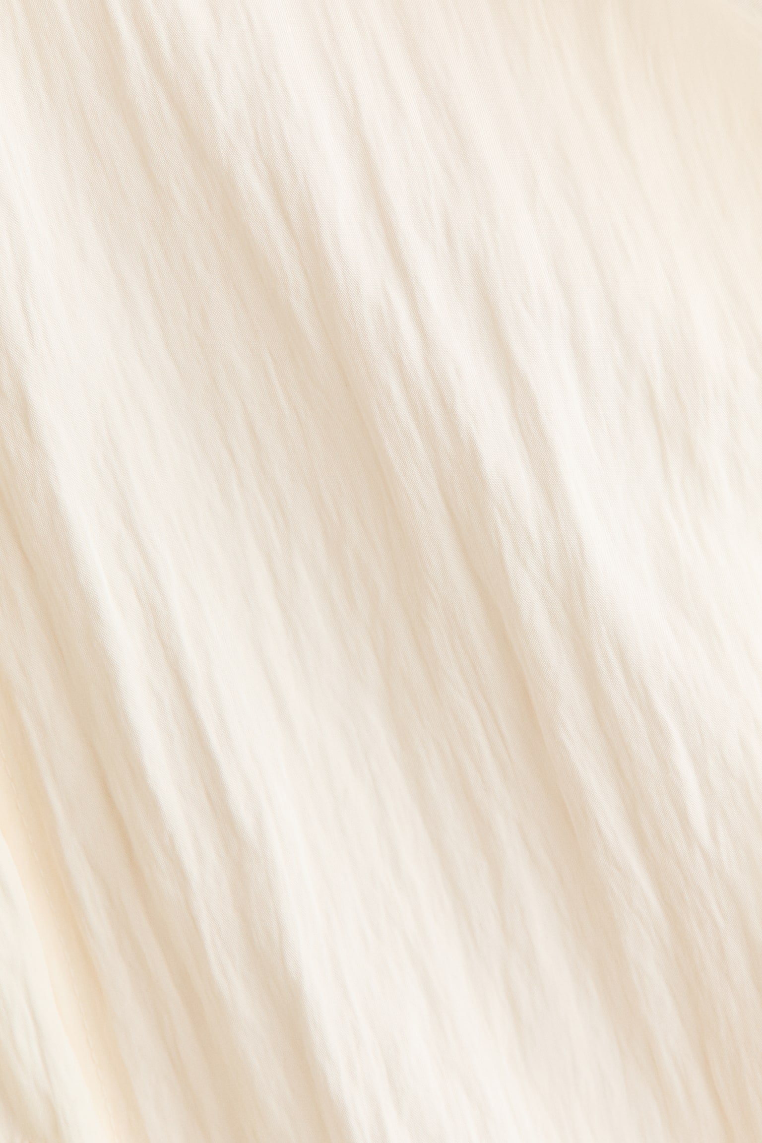 Crinkled shirt - Cream - 5