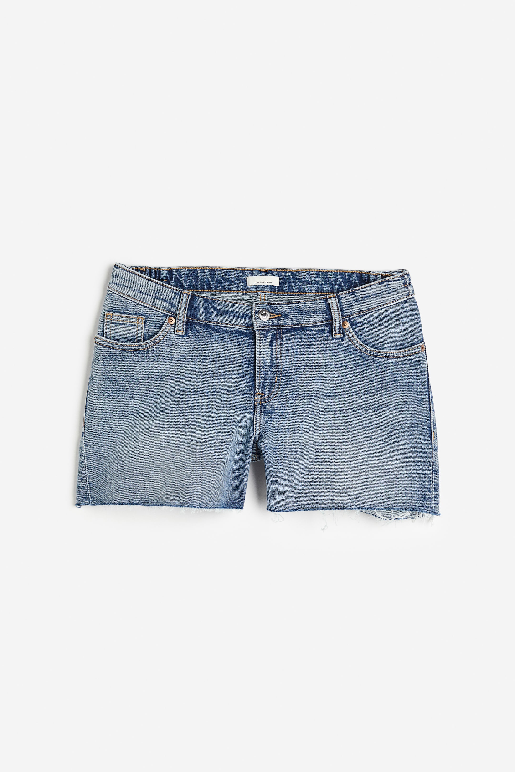 MAMA Before & After Denim Shorts