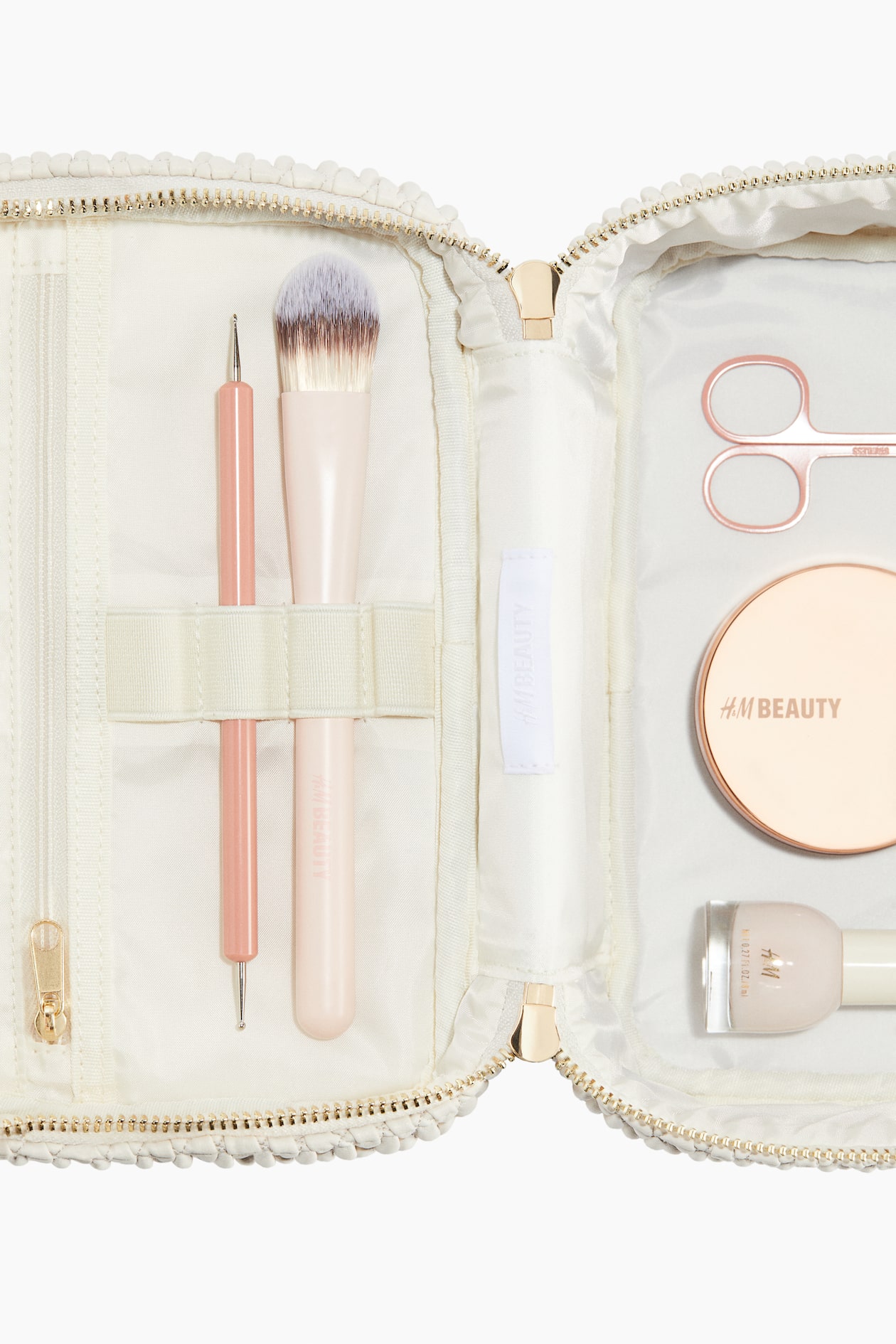 Quilted Boxy Makeup Bag - image 2