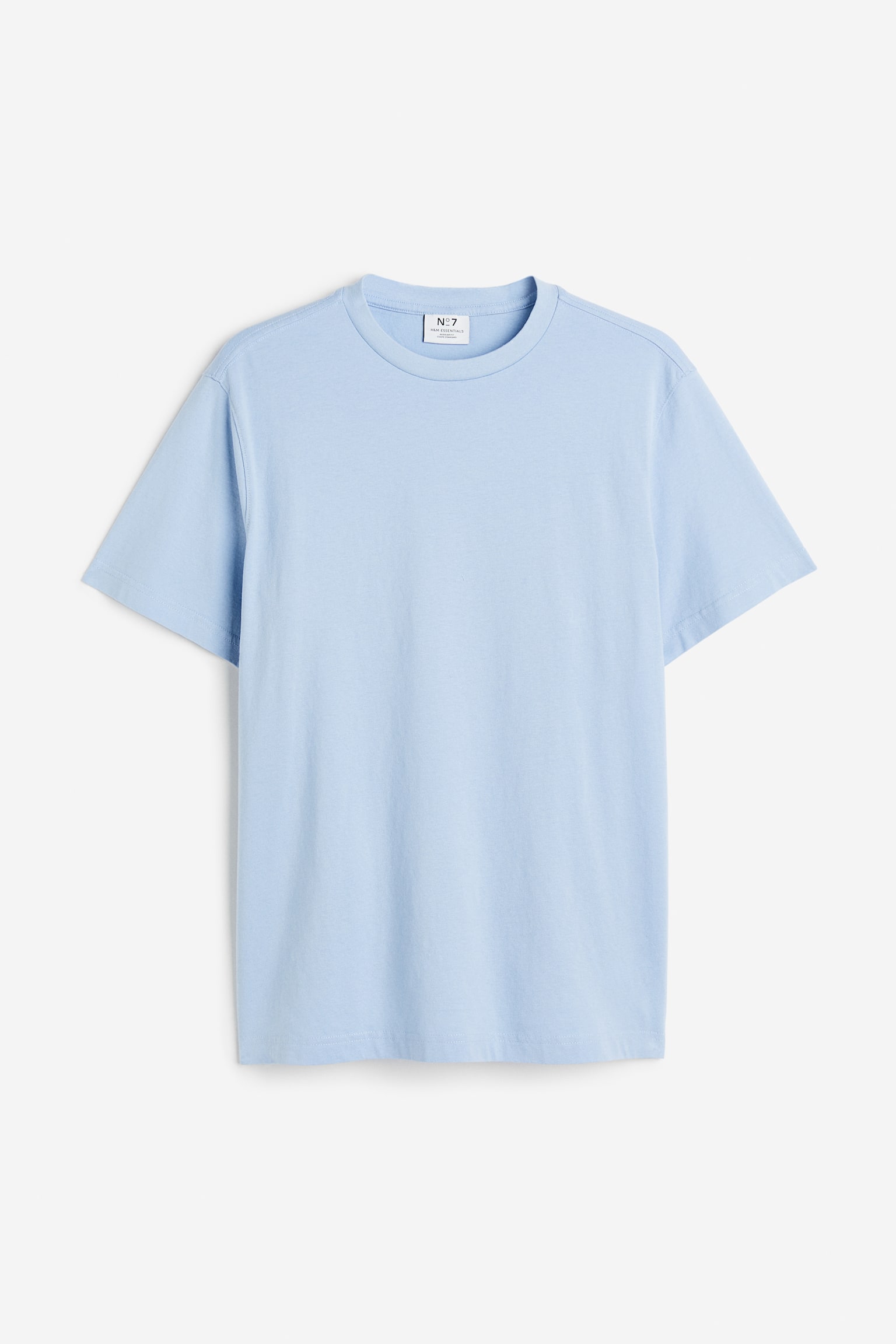 Regular Fit Tee - Light blue/Black/Light beige - 1