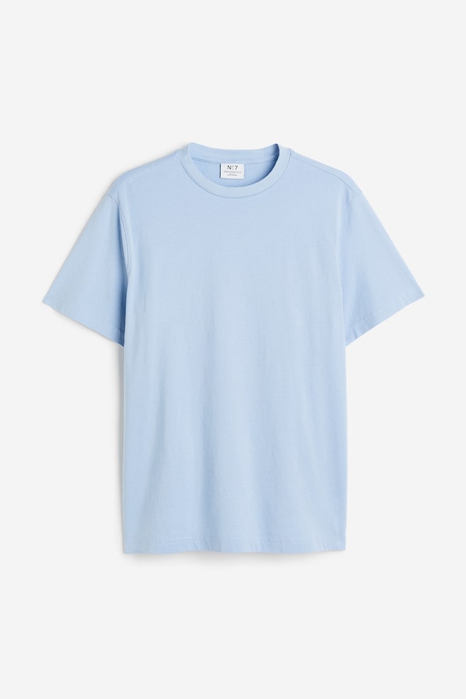 Regular Fit T-shirt - Light blue/Black/Light beige/Beige - 2