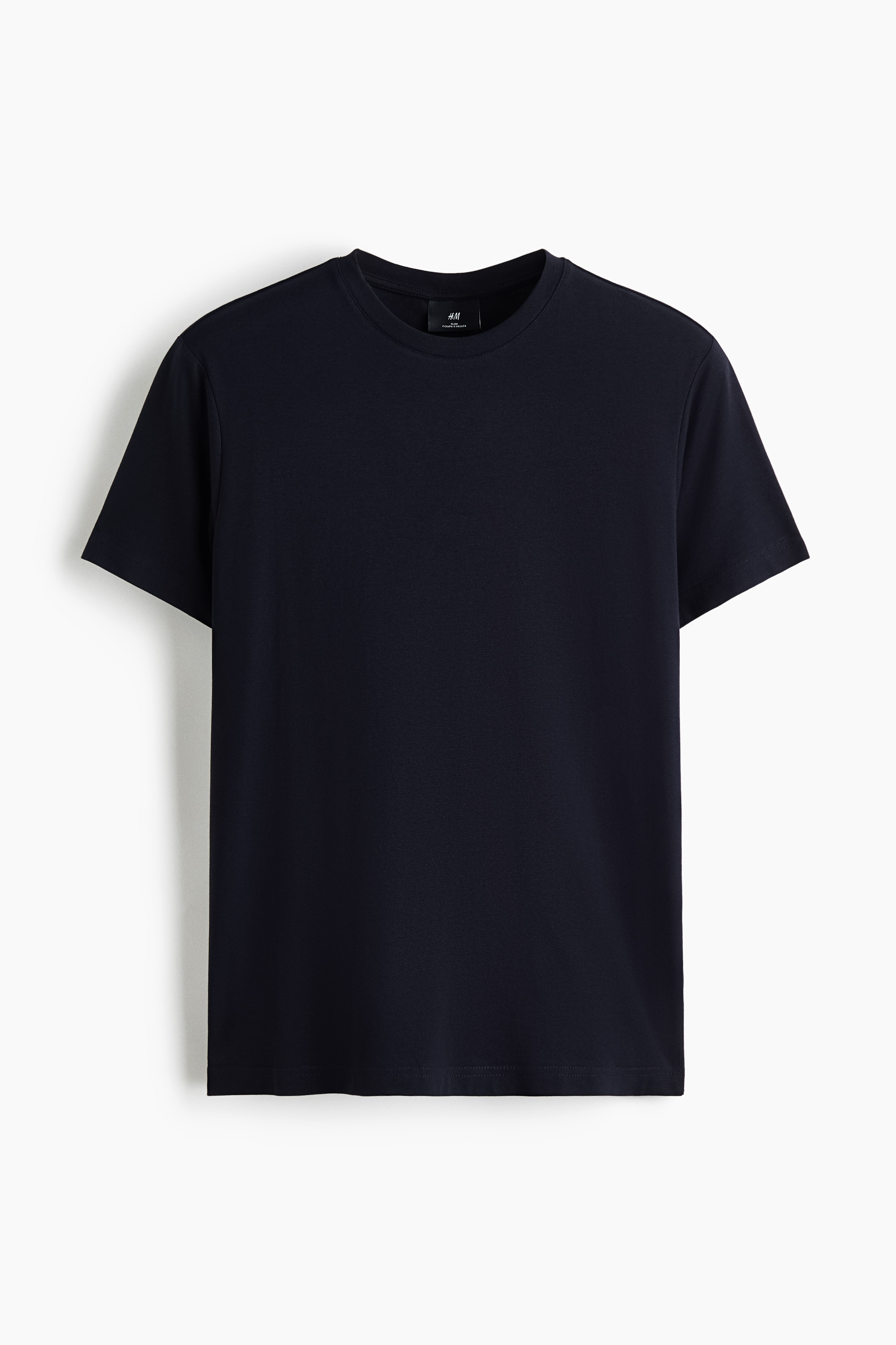 T-Shirt in Slim Fit - Marineblau/Schwarz/Weiss/Marineblau/Gestreift/Weinrot/Dunkelgrau