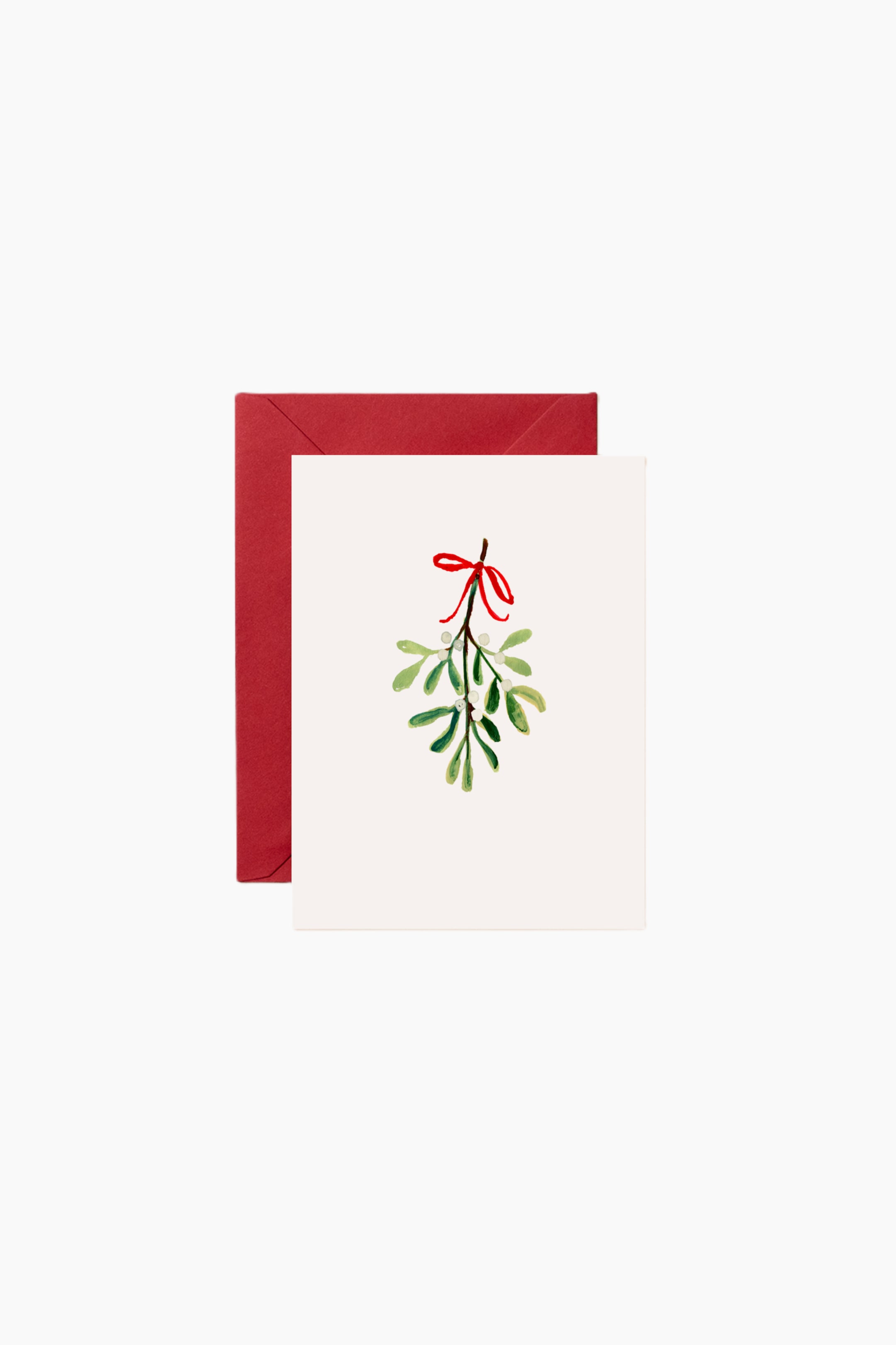 Visa större bild: Julkort 5-pack - Vit / Mistel - The Art File - Home All | H&M SE 1