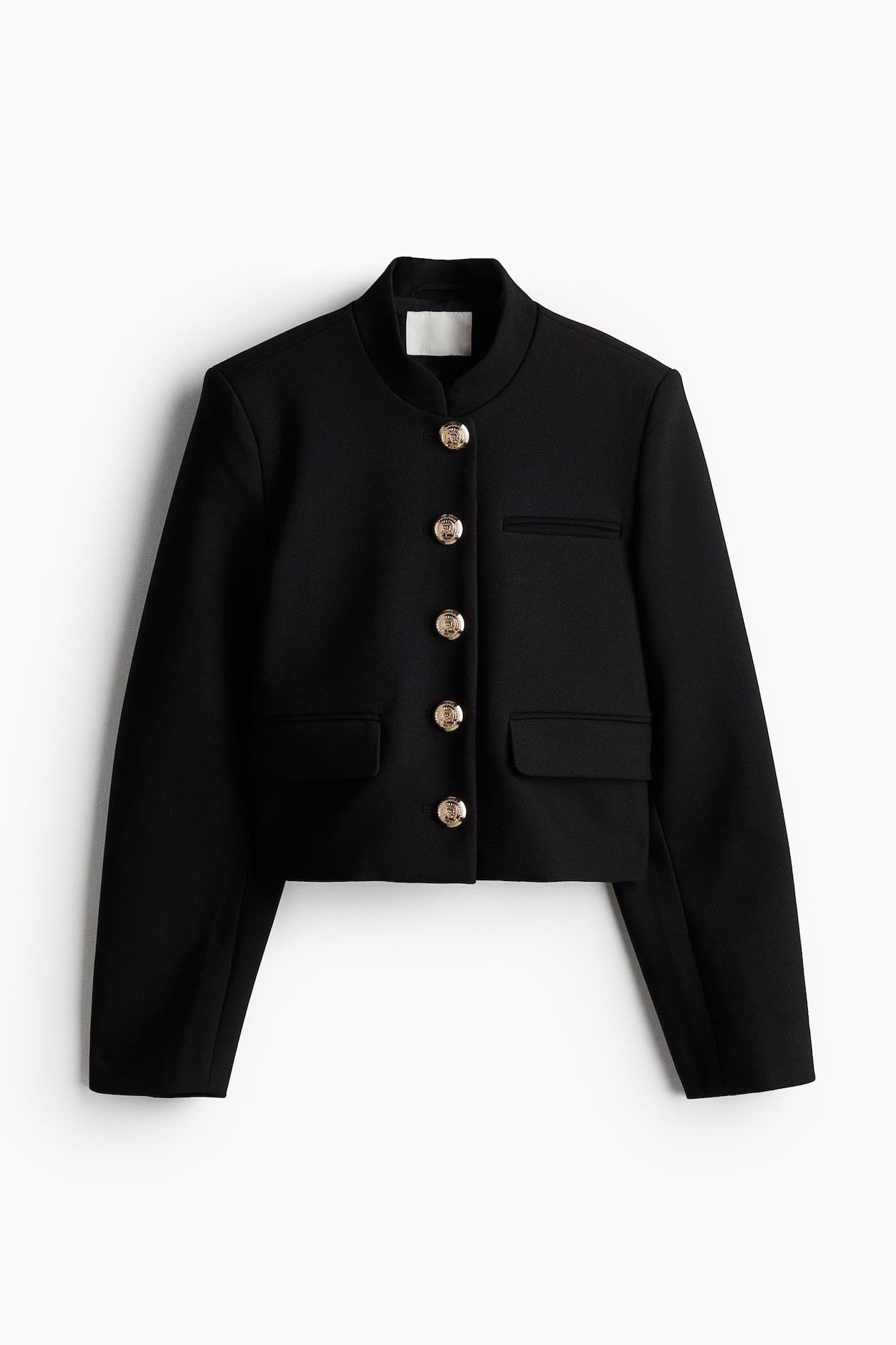 Veste à boutons - Noir - FEMME | H&M FR