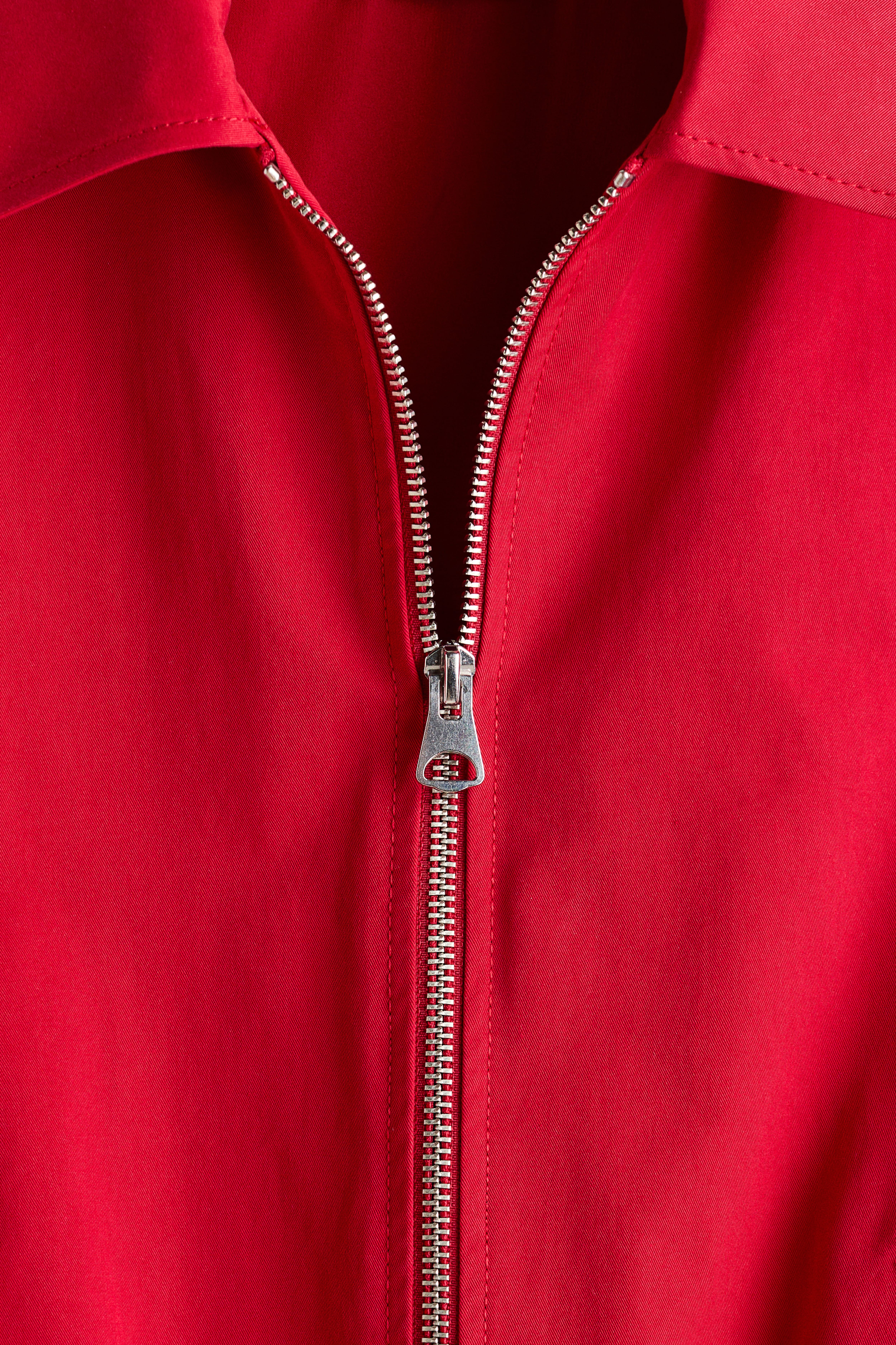 Cotton Jacket with Collar