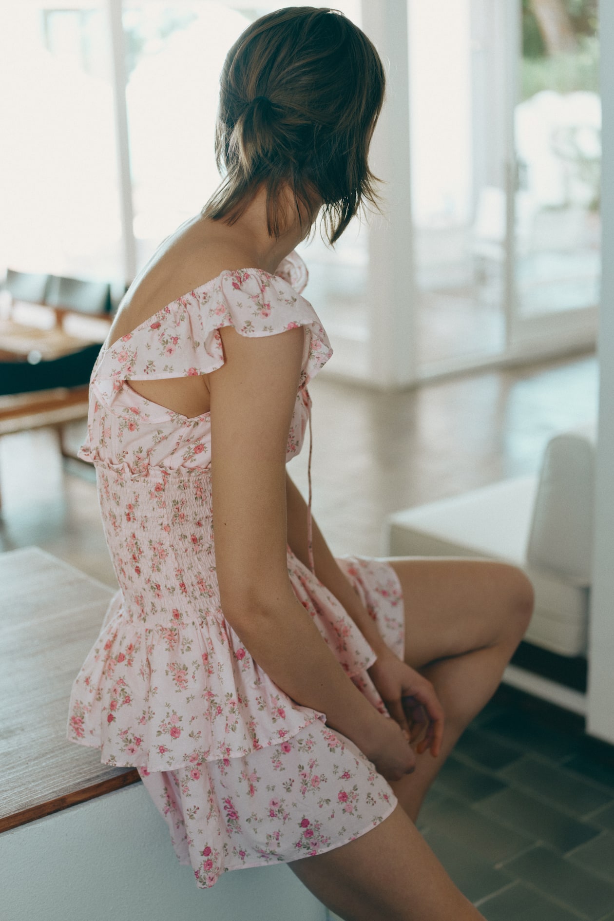 Smocked-Waist Dress - image 5