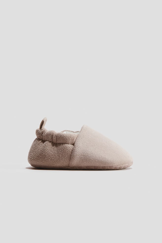 Soft slippers - Light beige/Light pink/Cherries/Beige/Leopard print - 1