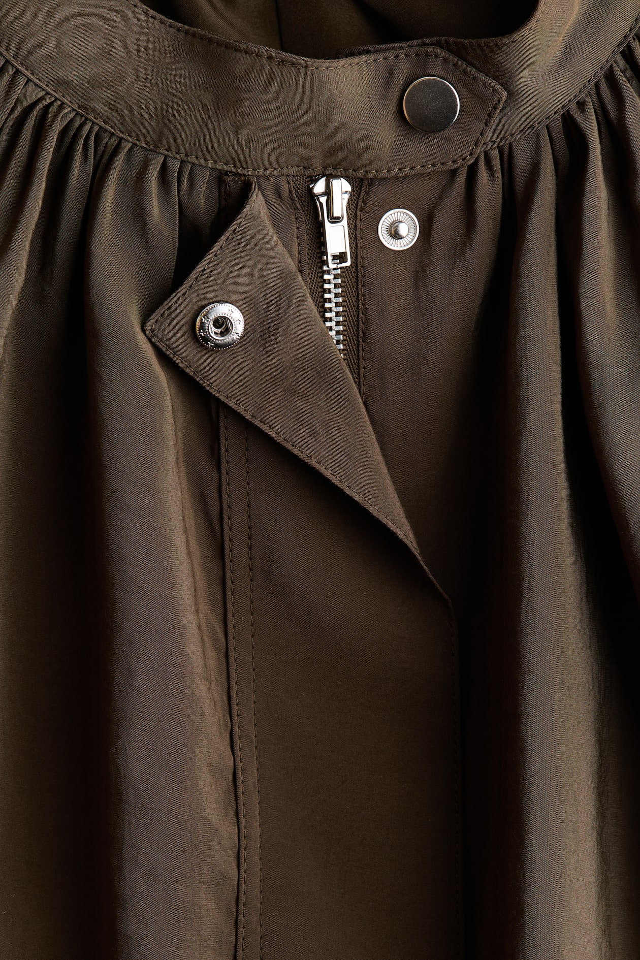 Balloon-Sleeved Modal Jacket - image 3