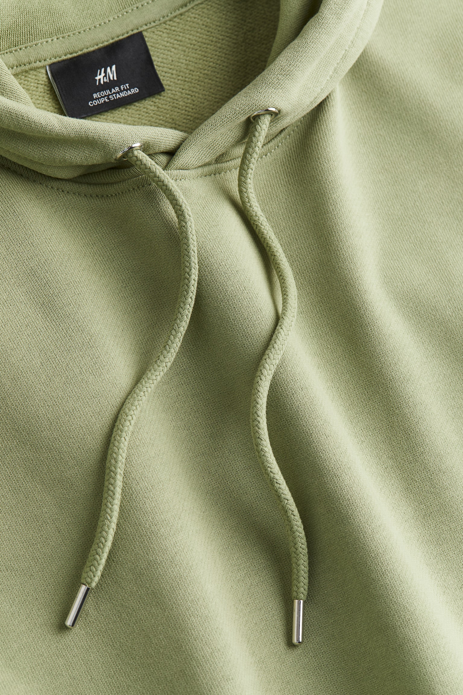 Regular Fit Hoodie - Green/Cream/Black - 7