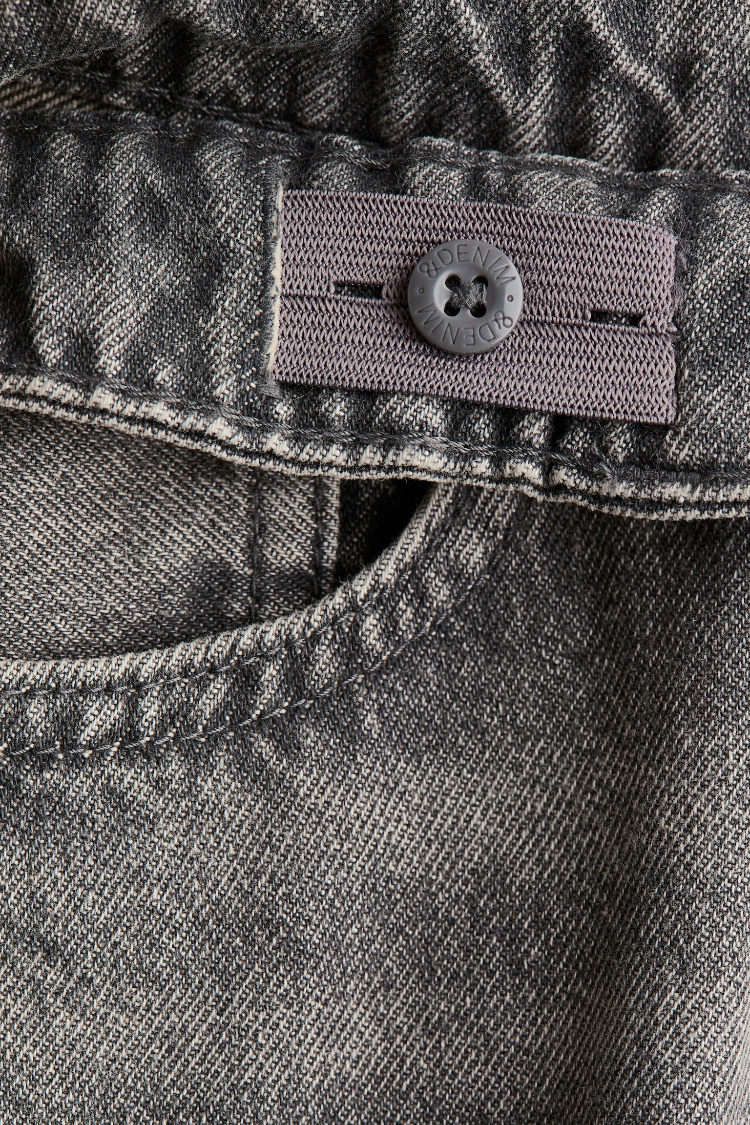 Super Baggy Jeans - Šedý denim/Světlý denim blue - 6