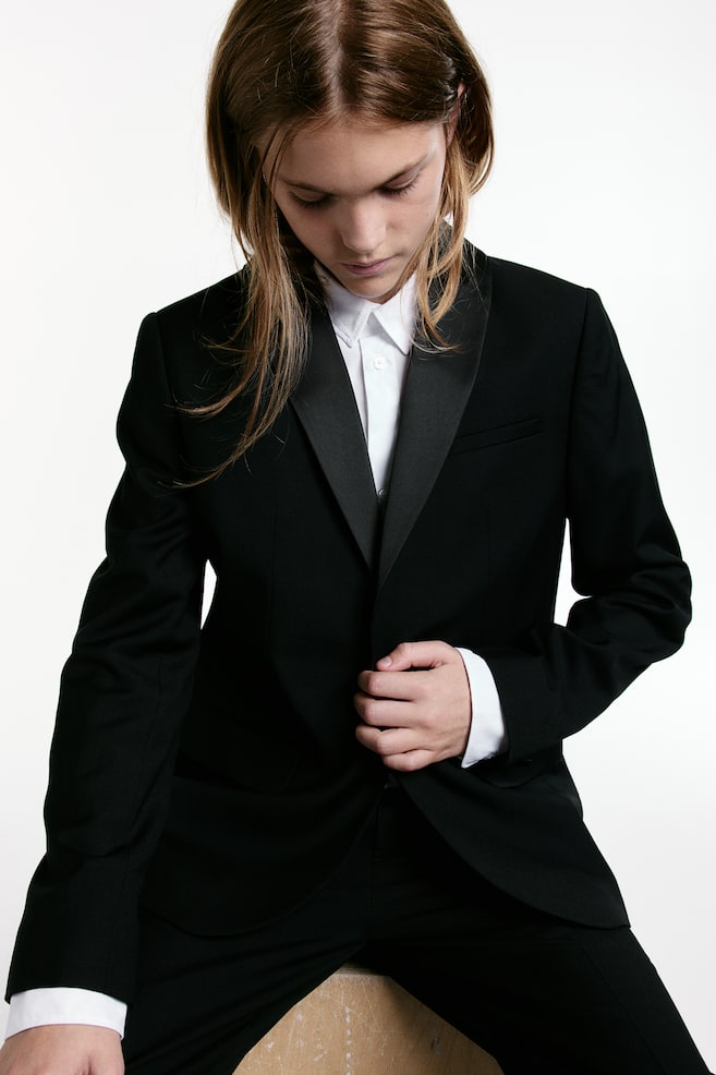2-piece tuxedo set - Black - 6