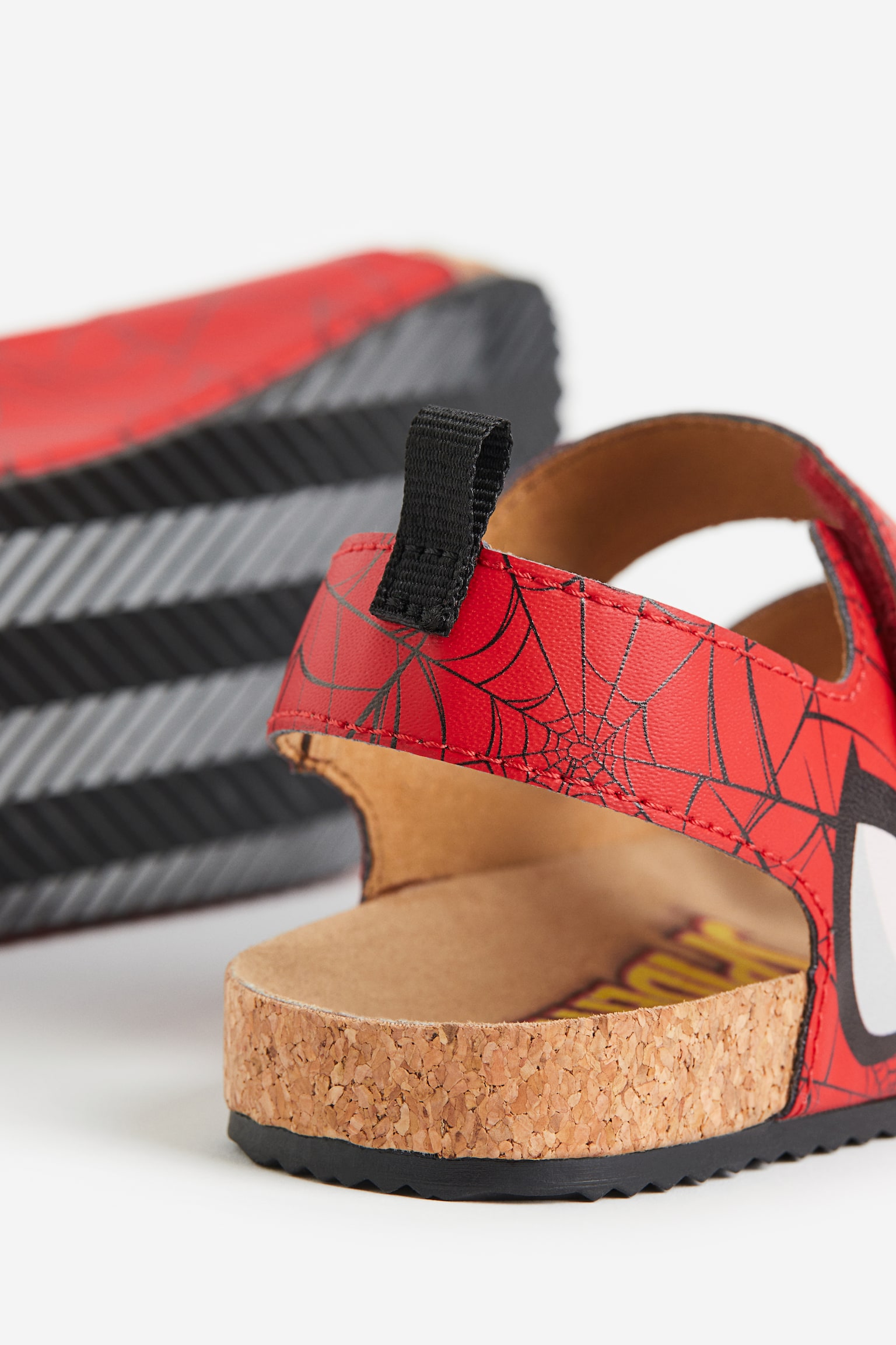 Graphic Design Sandals - Red/Spider-Man - 4