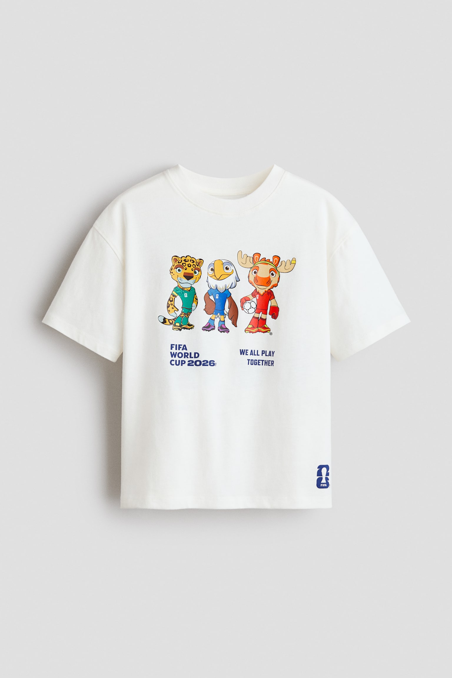 Oversized Printed T-Shirt - White/FIFA World Cup 2026™/Gray melange/Minecraft/White/Stumble Guys/Red/Snoopy/Light green/Minions/Dark gray/Marvel Comics/Dark gray/Lilo & Stitch/Green/Among Us/Light turquoise/Hot Wheels/Gray/Sonic the Hedgehog