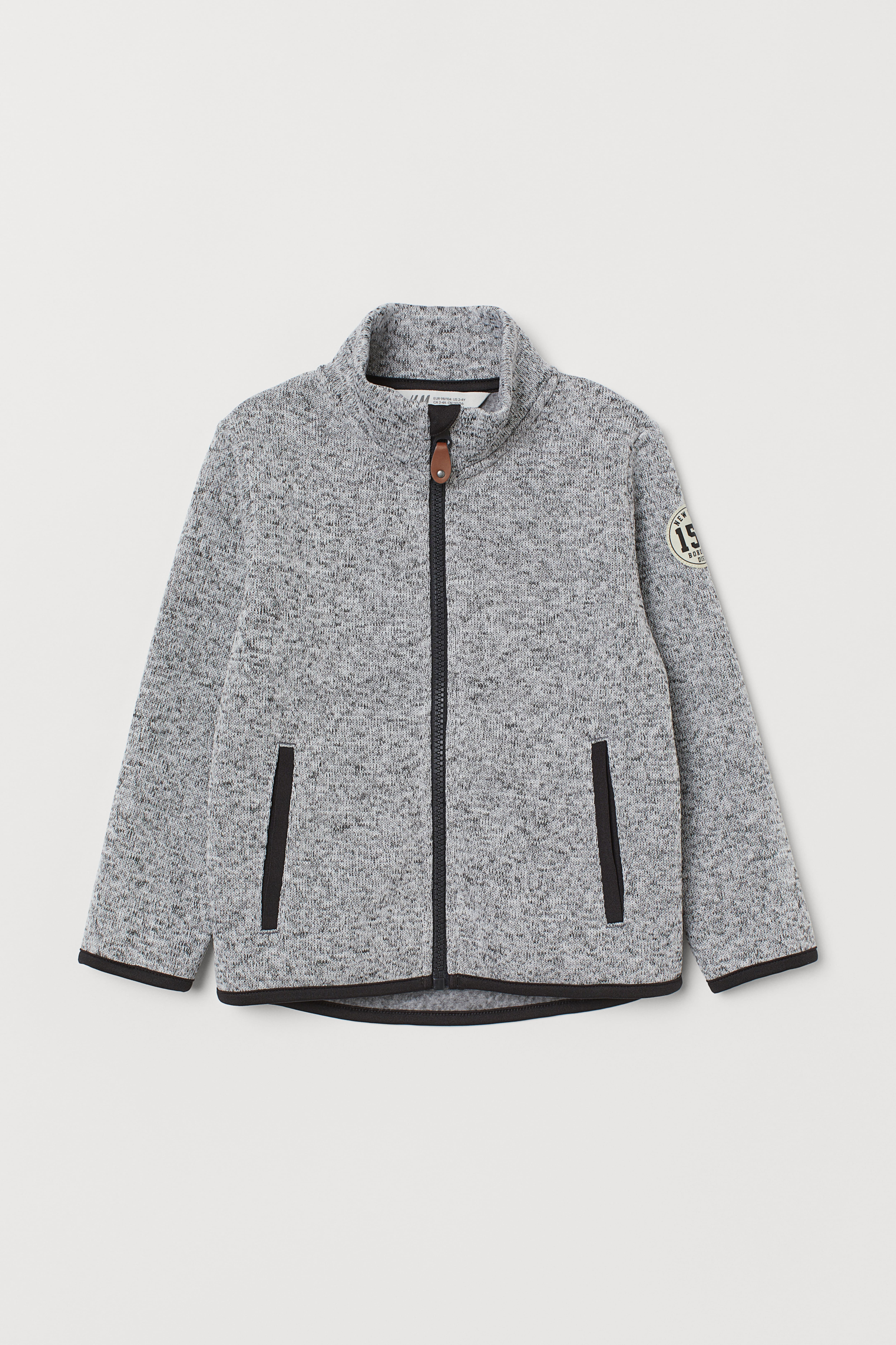 H&m fleece jacket best sale