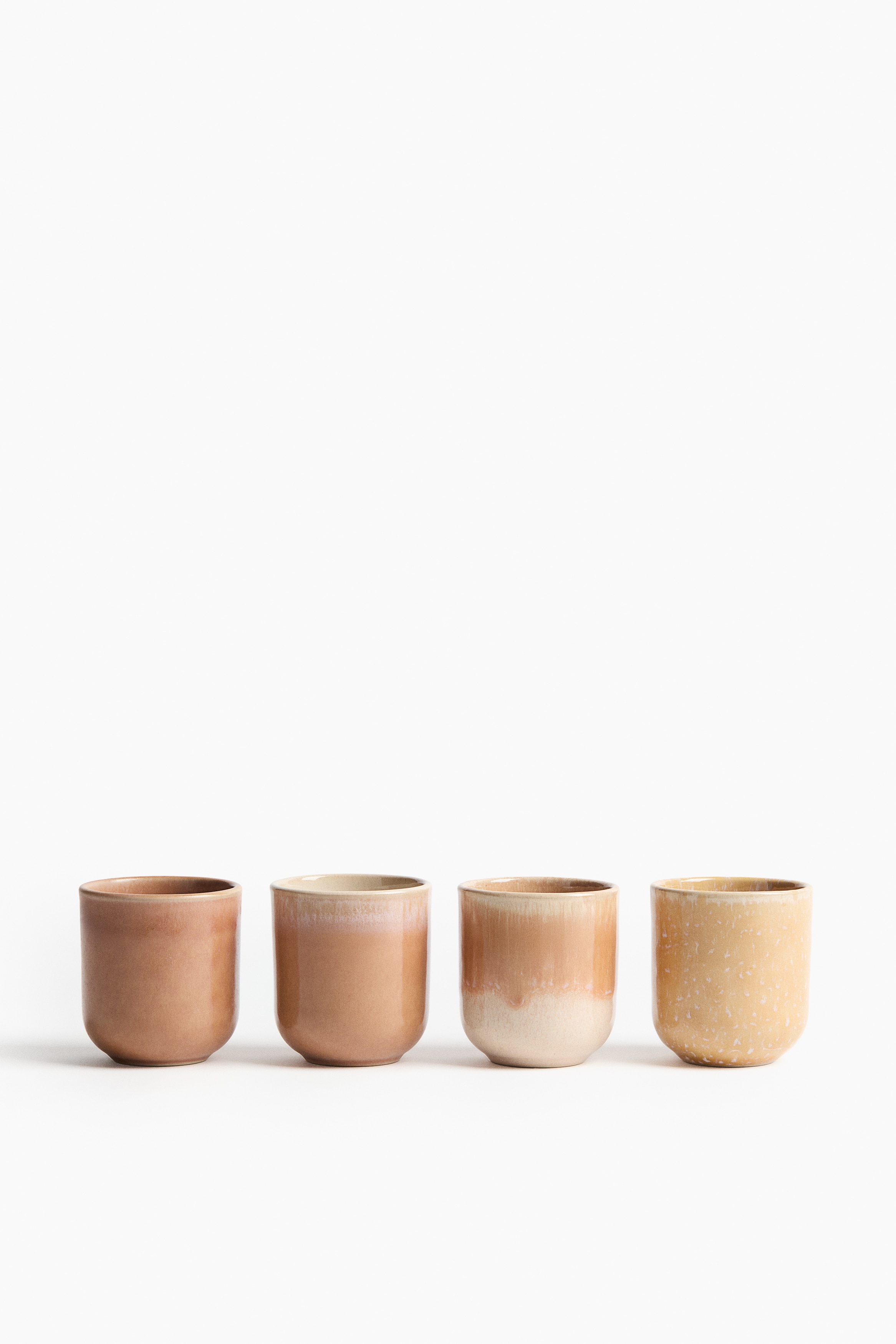 4-Pack Stoneware Mugs