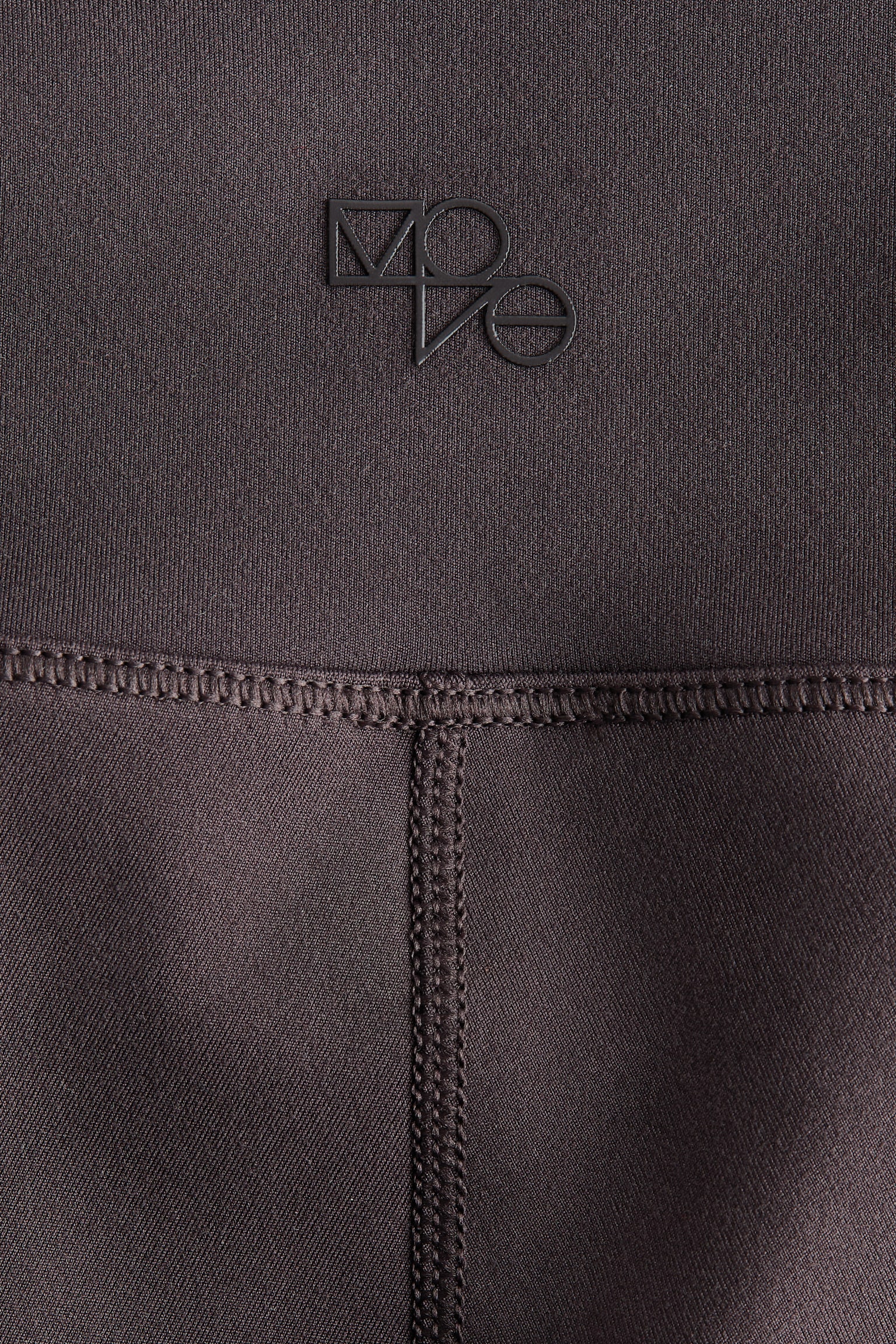 Flared sports leggings with SoftMove™ - Truffle grey - 2