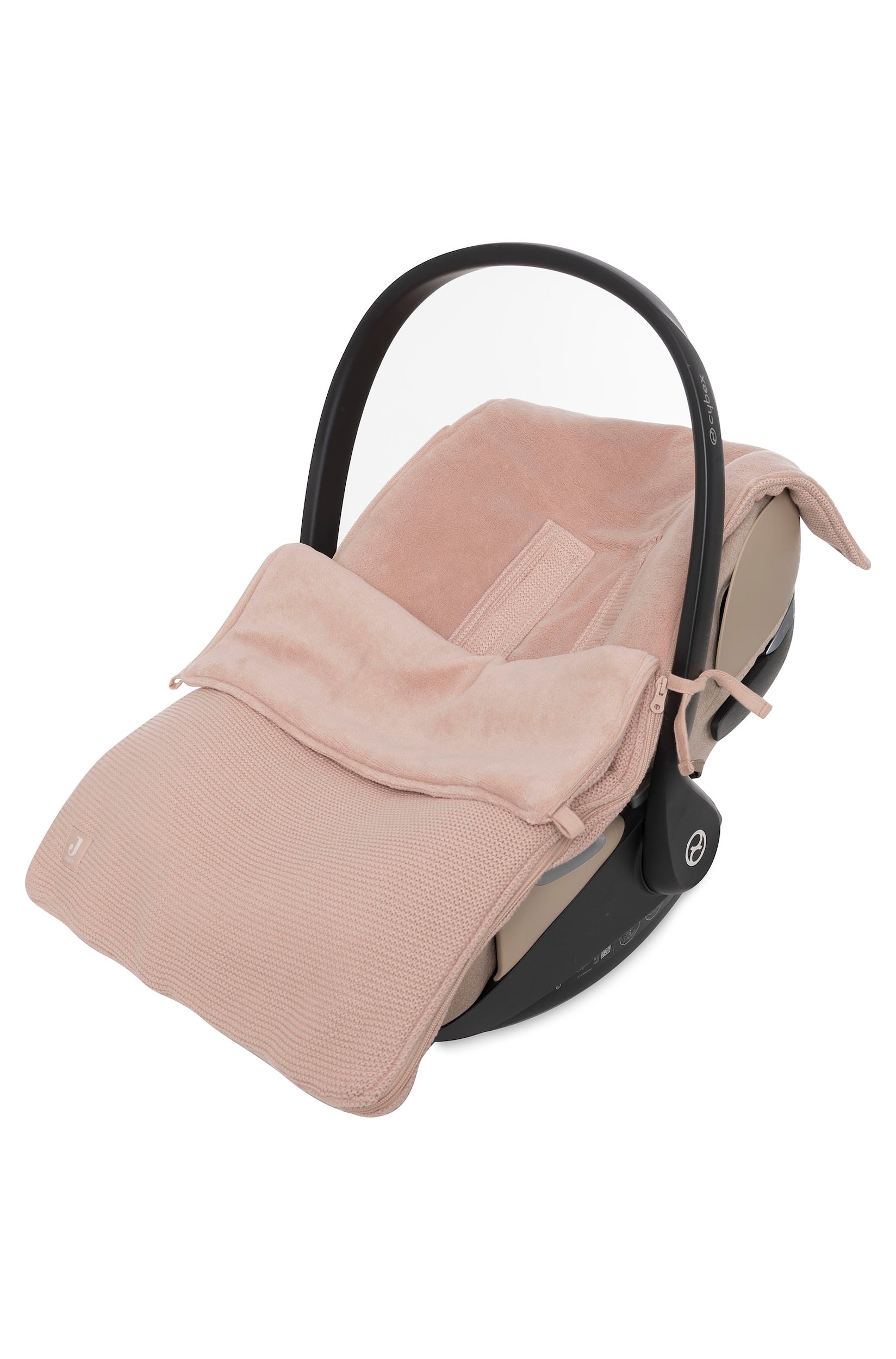 Fußsack Für Autositz - Basic Knit - Basic Knit/wild Rose/Basic Knit/oatmeal