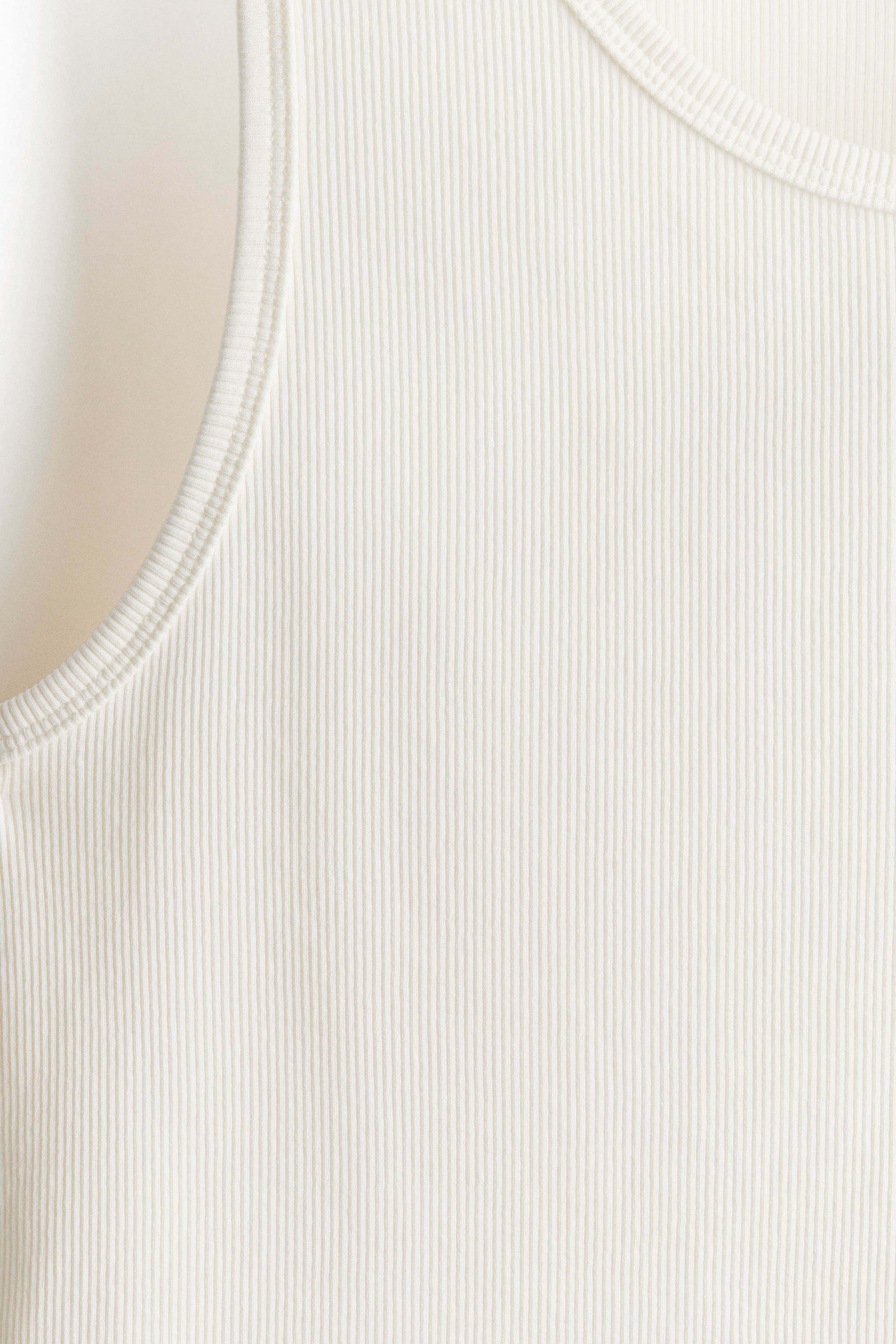 Slim Fit Ribbed vest top