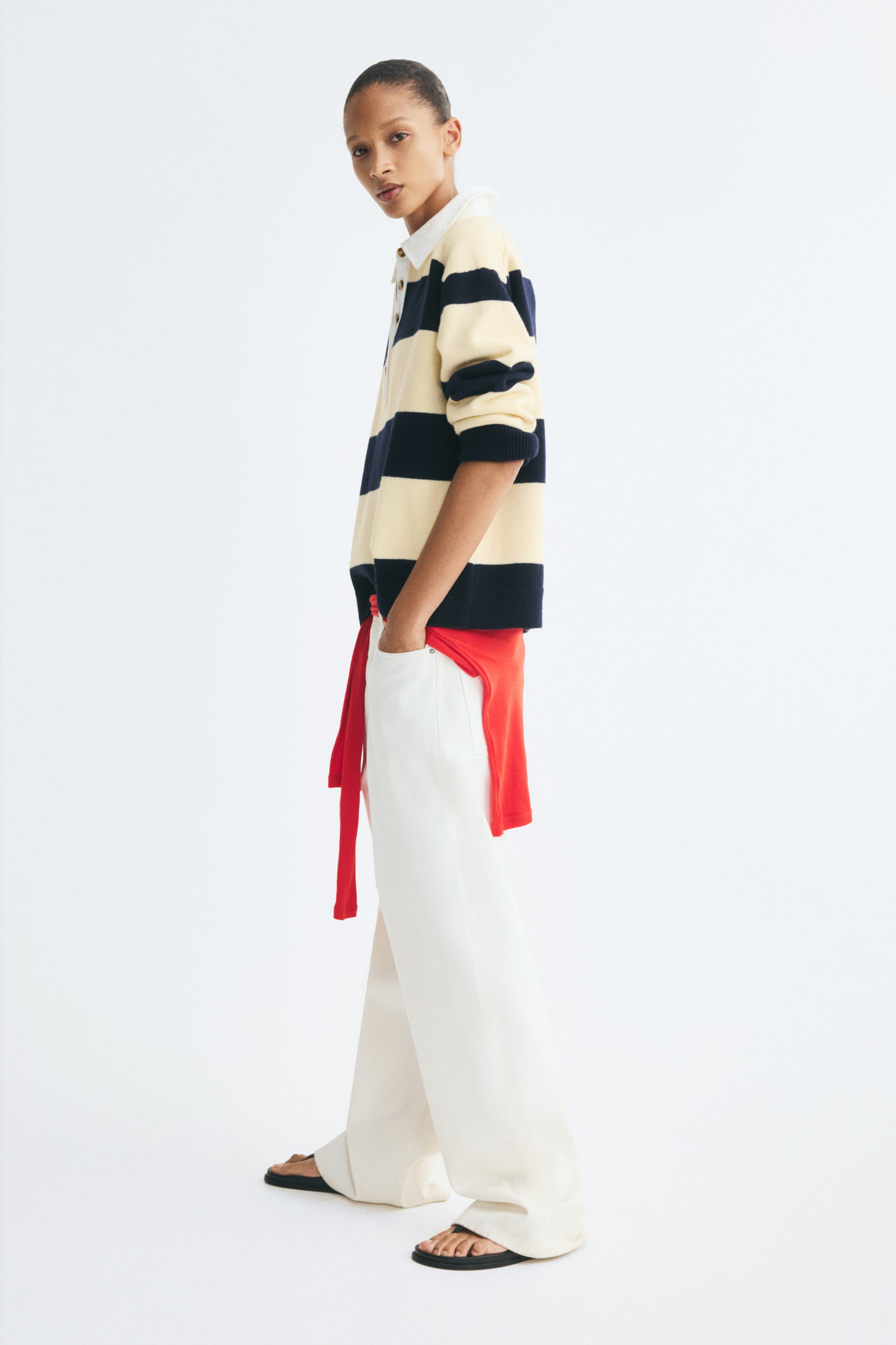 Sweater with Collar