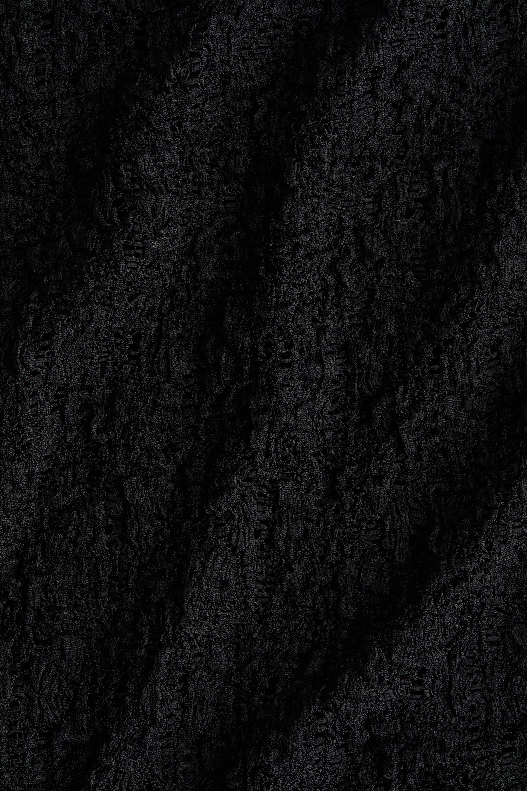 查看大圖: 仿蕾絲平紋上衣 - 黑色 - Ladies | H&M 2