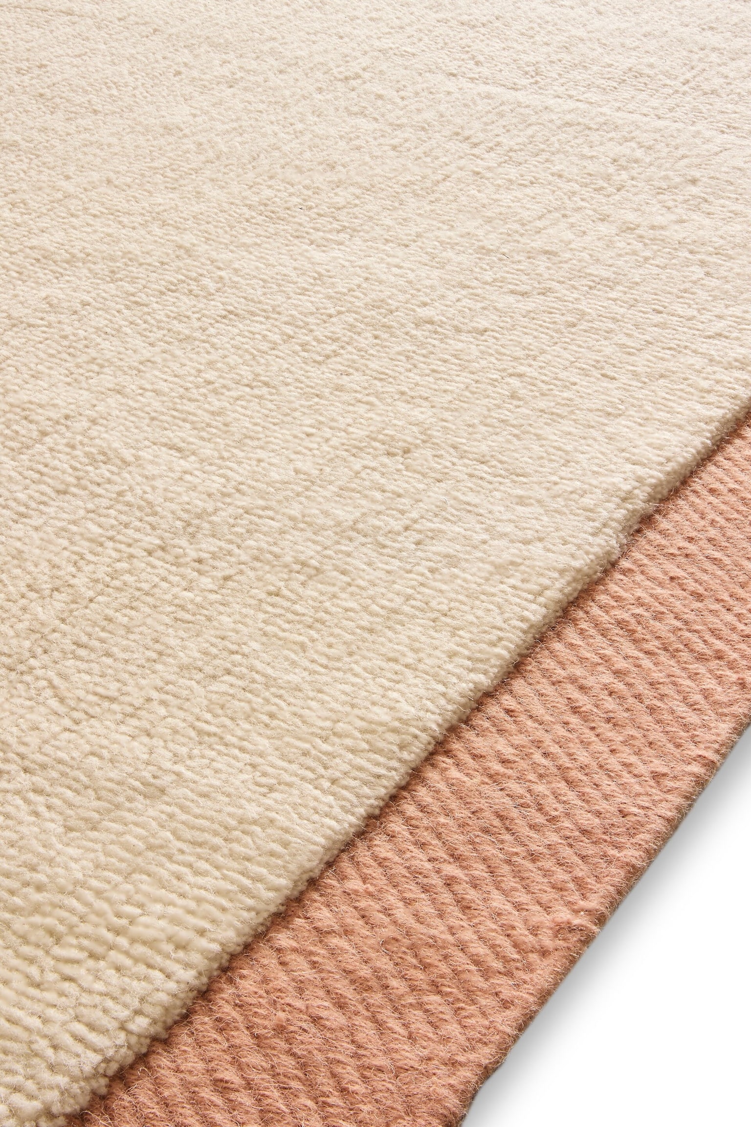 Wollteppich Franco - Cream/rosa/Cream/beige/Cream - 4