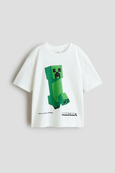オーバーサイズ プリントTシャツ