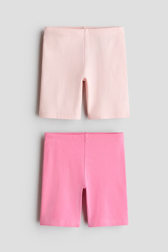 Детские шорты H&M 2-Pack Cotton Bike Shorts