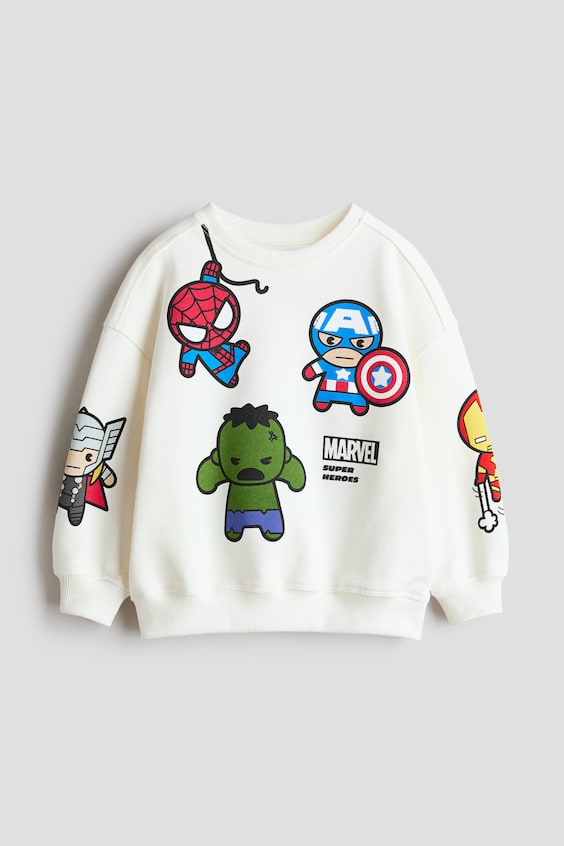 Детские худи H&M Printed Sweatshirt