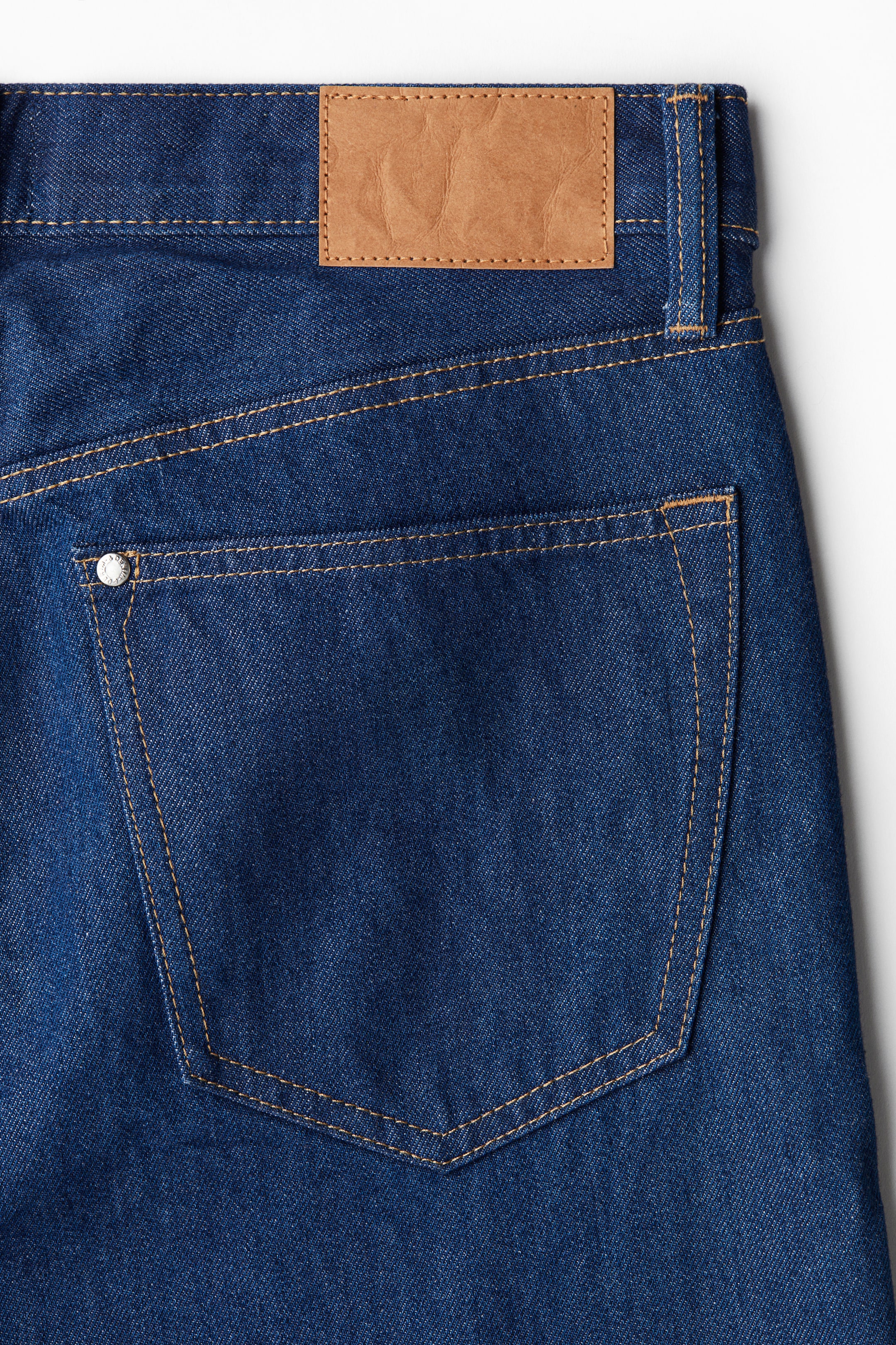 Relaxed Jeans - Dark denim blue - Men | H&M GB 7