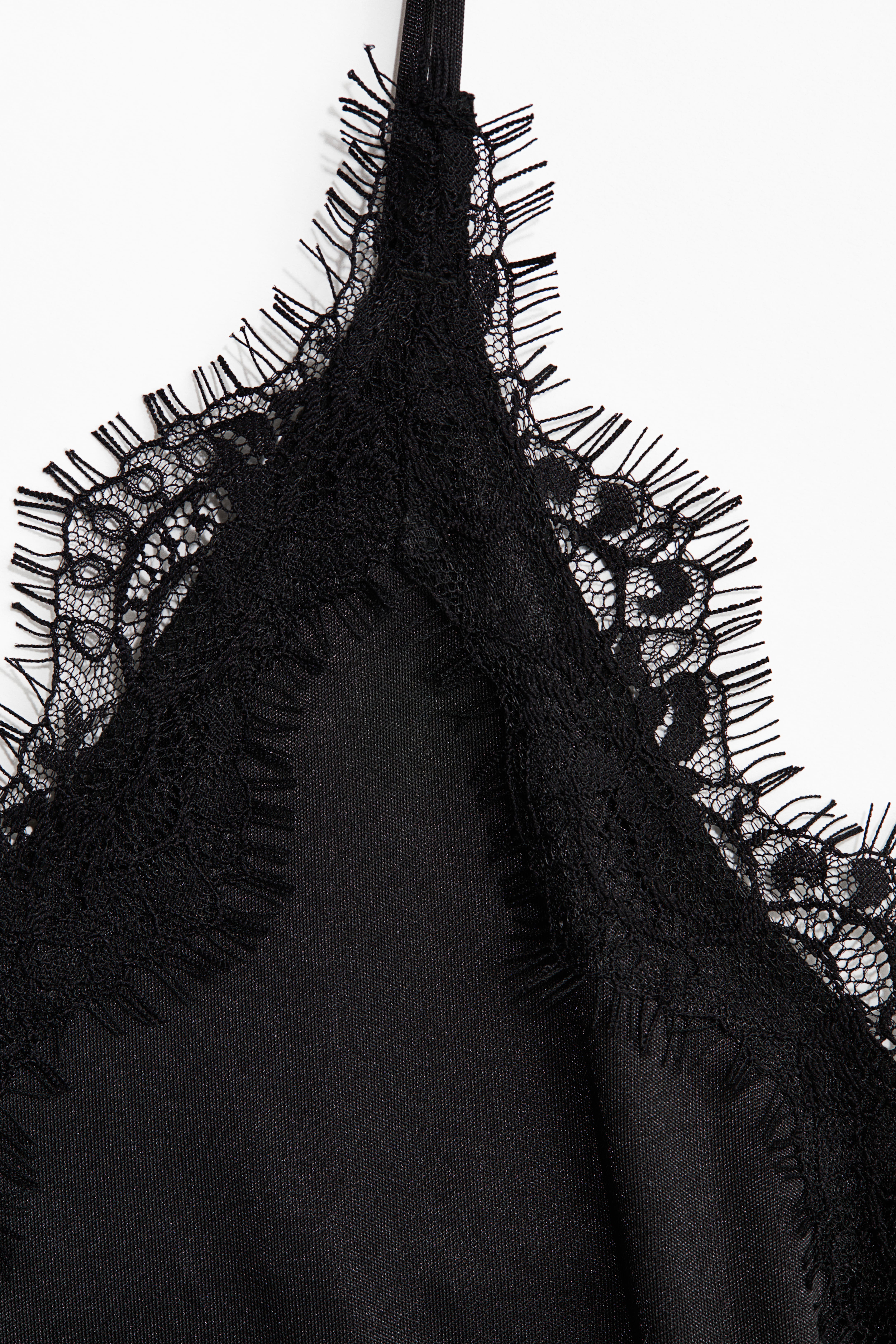 Robe combinaison en jersey avec dentelle