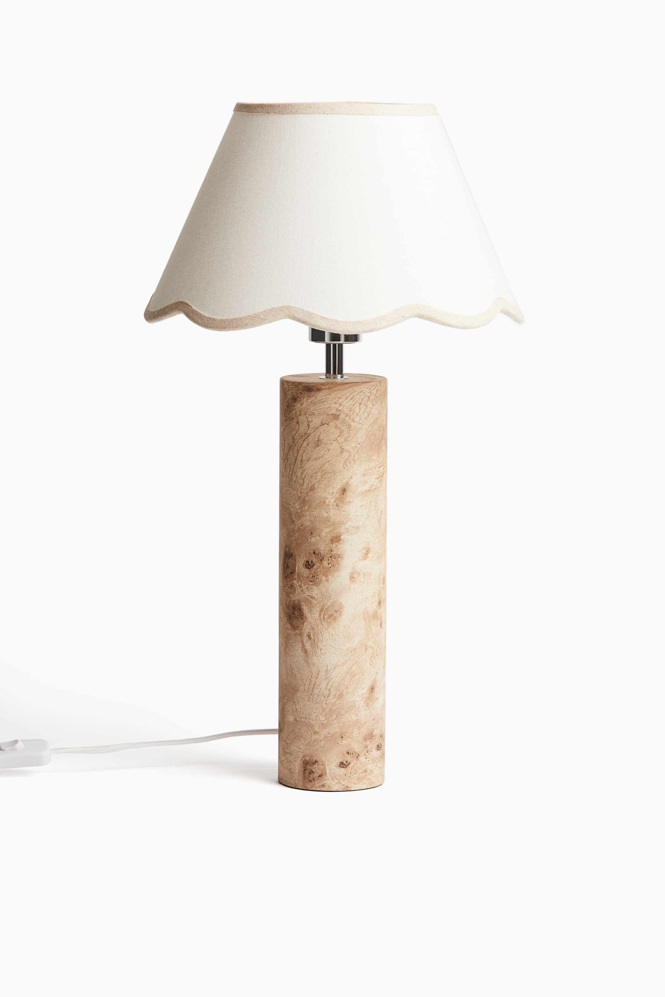 Scalloped-edge Lampshade