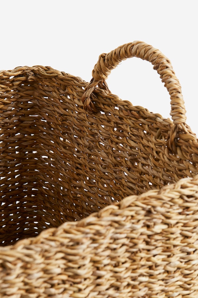 Large braided storage basket - 2