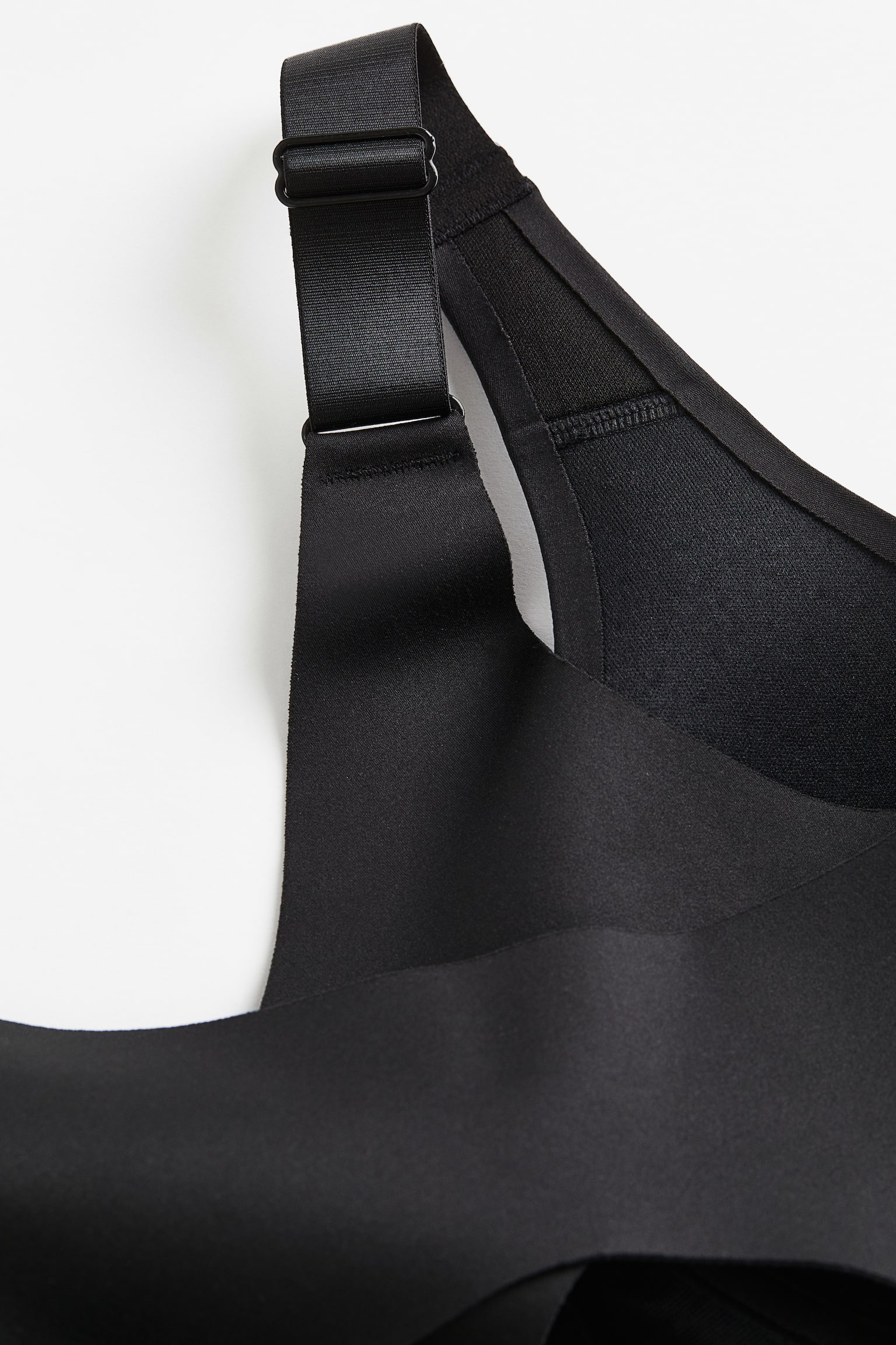 High Support Sports bra in DryMove™ - Black/Dark blue - 3