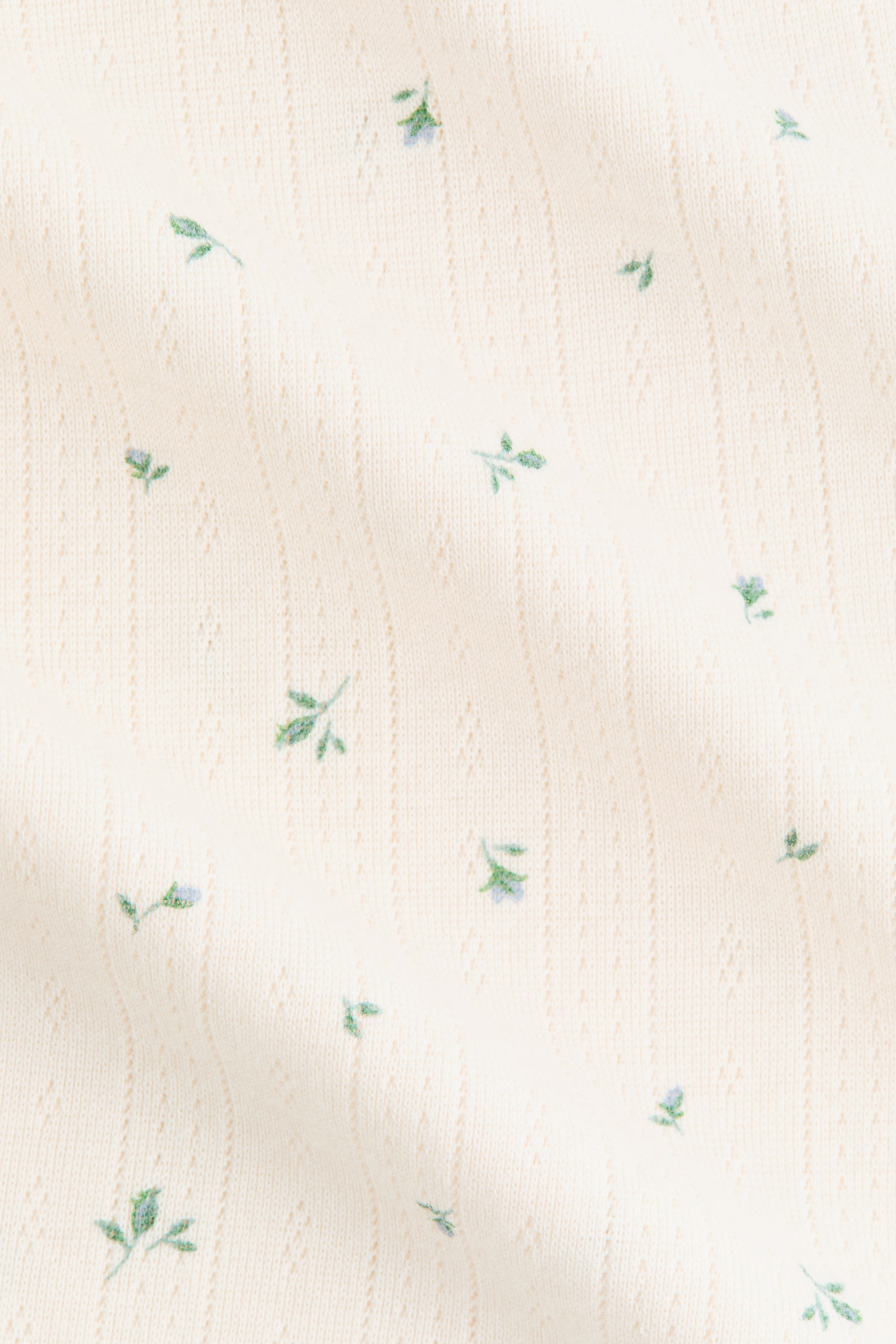 이미지 확대 보기: 포인텔 파자마 팬츠 - 크림/플로럴 - 여성 | H&M KR 6