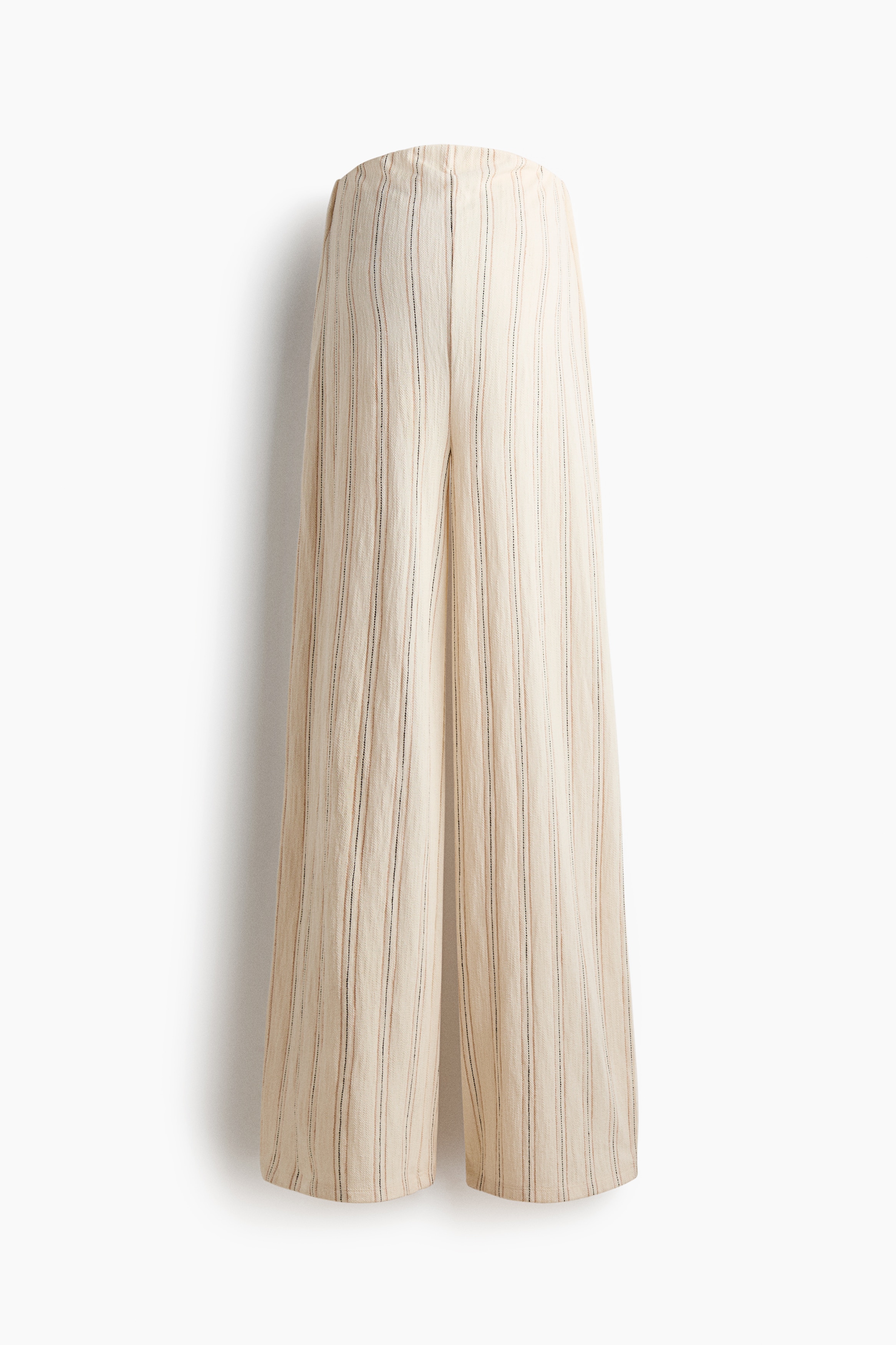 MAMA Textured Cotton Pull-On Pants from H&M - $39.99