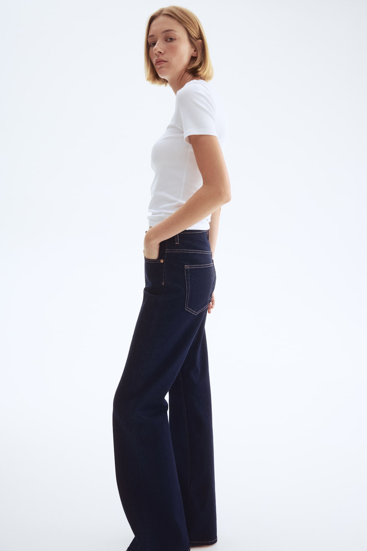 Bootcut High Jeans - image 5
