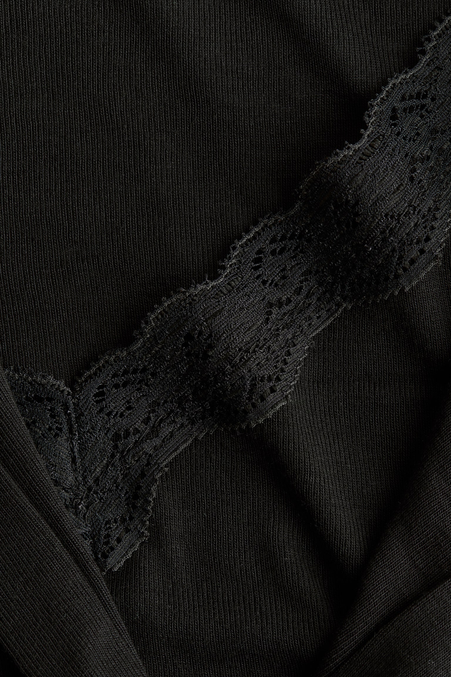 Layered cardigan - Black/Cream/Dark brown - 2