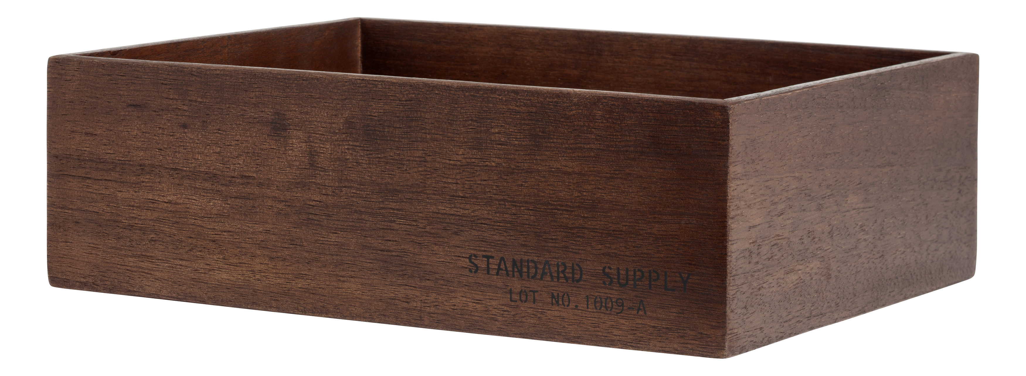 イナウト INOUT Stack BOX High + Cover Wood Teak and Imbuia Hardwood Boxes - Moksi