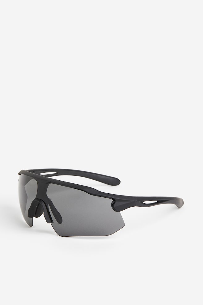 Sports sunglasses - Black - 1