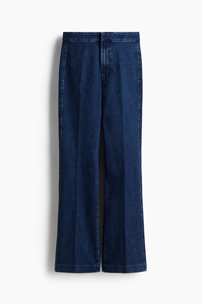 Flared High Jeans - Denimblau/Dunkles Denimblau/Denimblau/Schwarz - 1