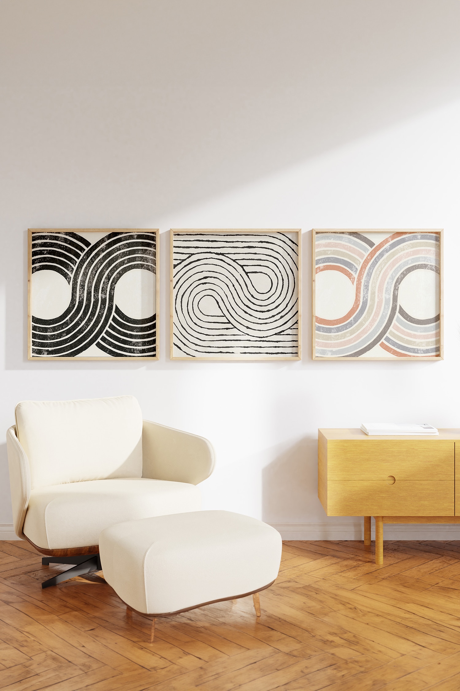 Perfect Trio No. 001 - Flerfarvet