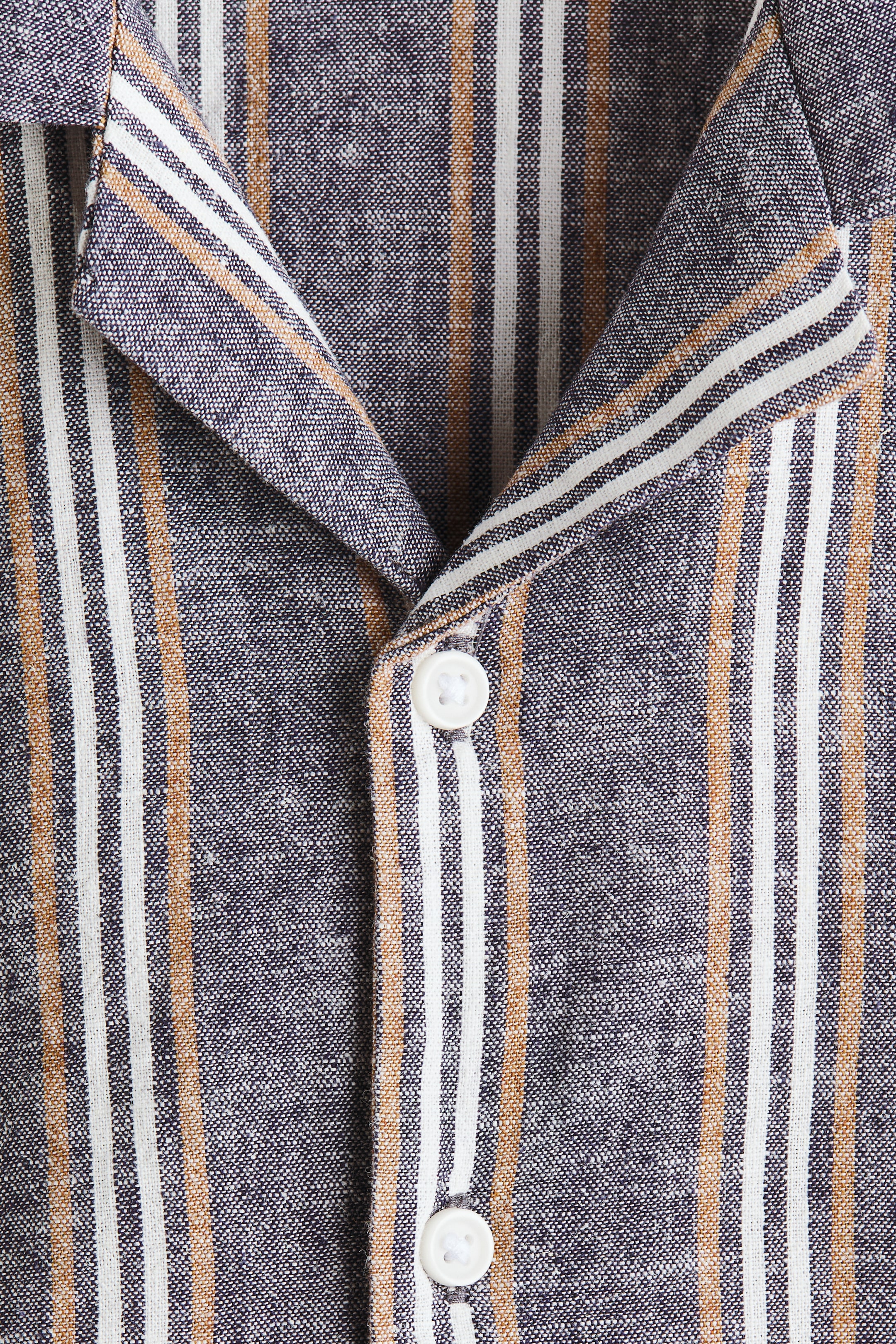 Linen-Blend Resort Shirt