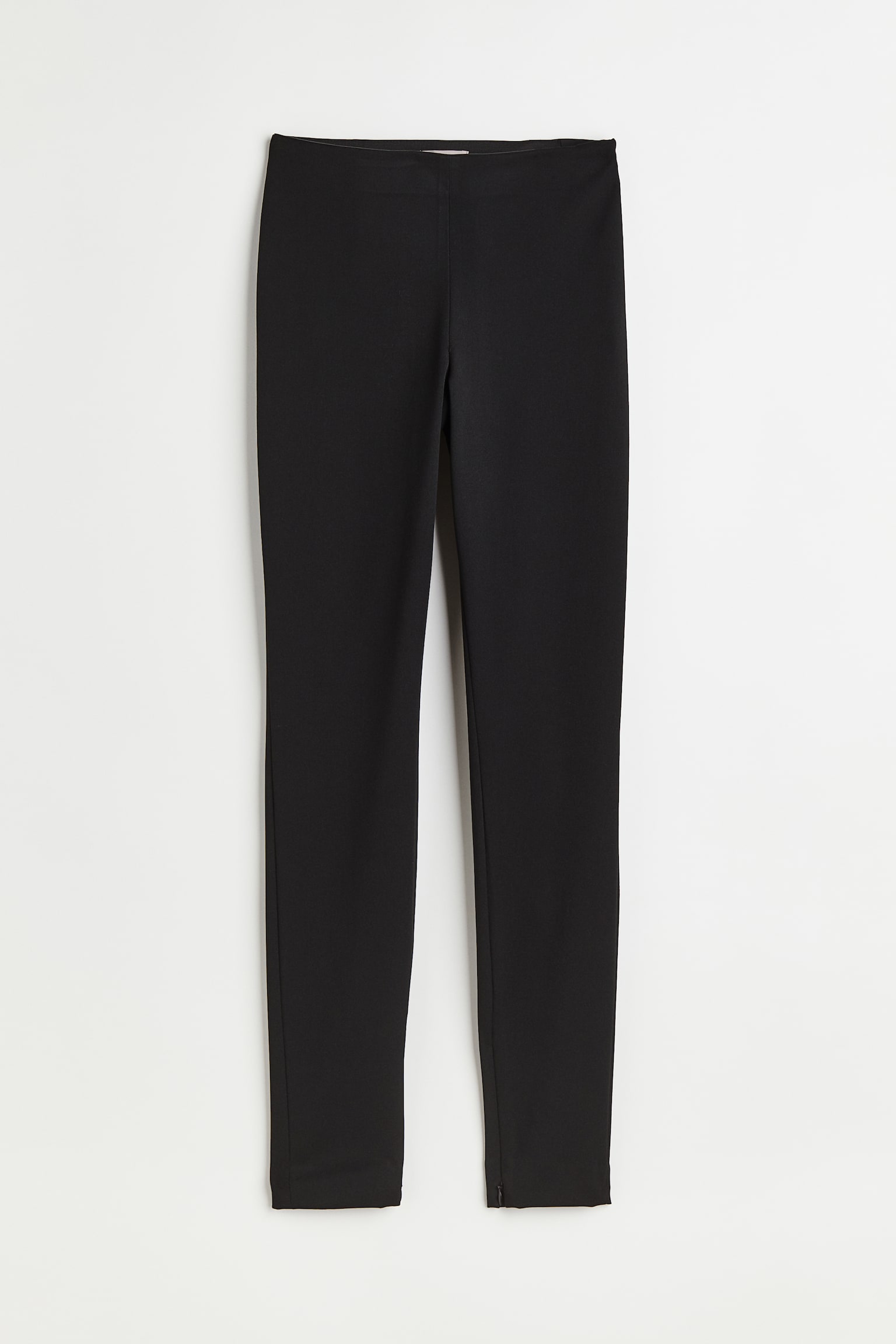 Broek met ritsen - Zwart
