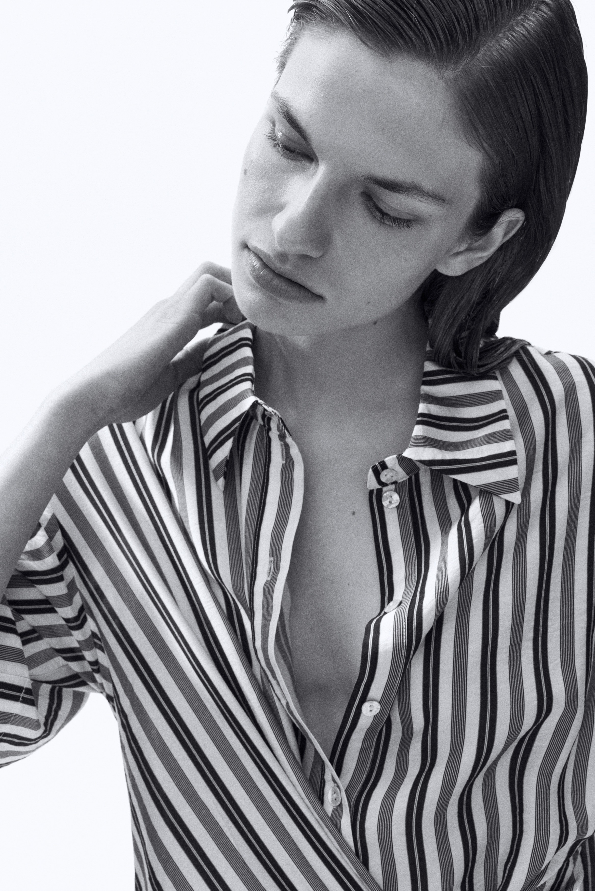 Tie-Detail Shirt Dress thumbnail 3
