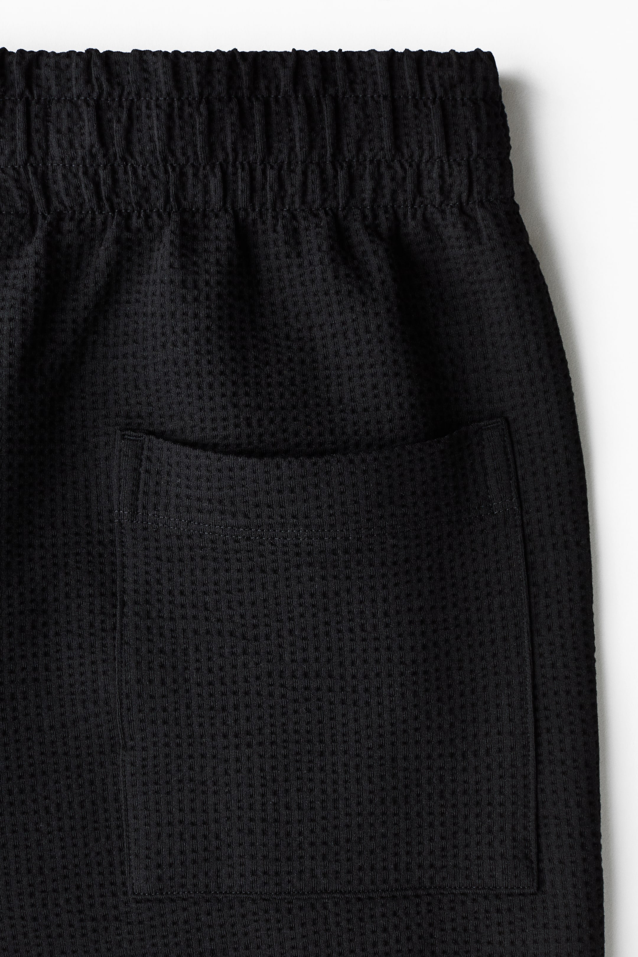 Мужские шорты H&M Relaxed-Fit Waffled Shorts — фото 4