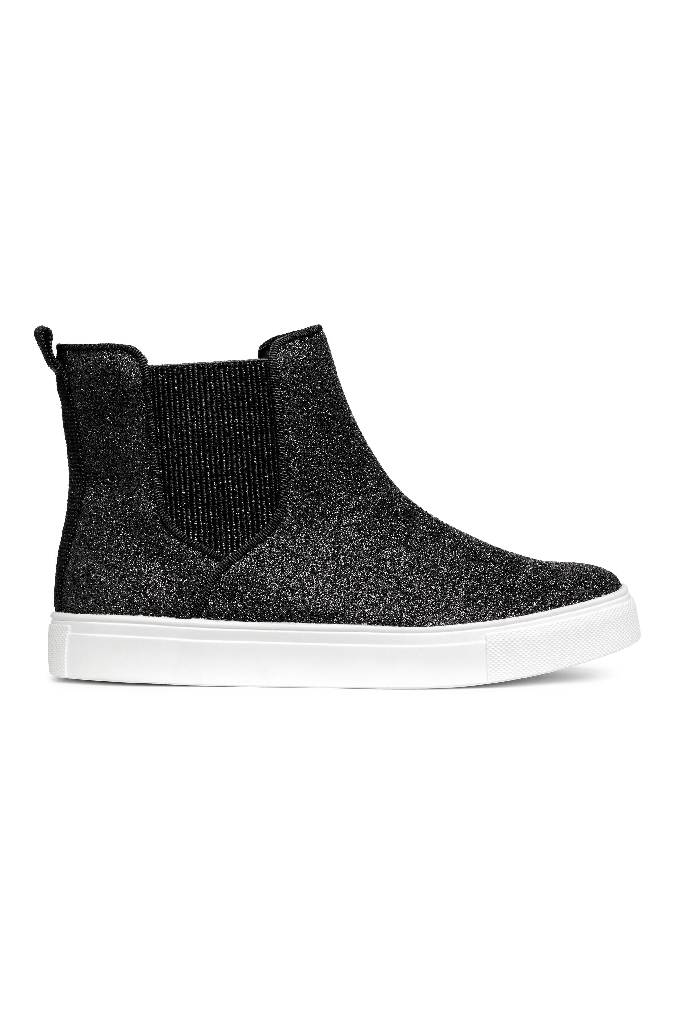 View larger image: Glittery Chelsea boots - Black/Glitter - Kids | H&M GB 1
