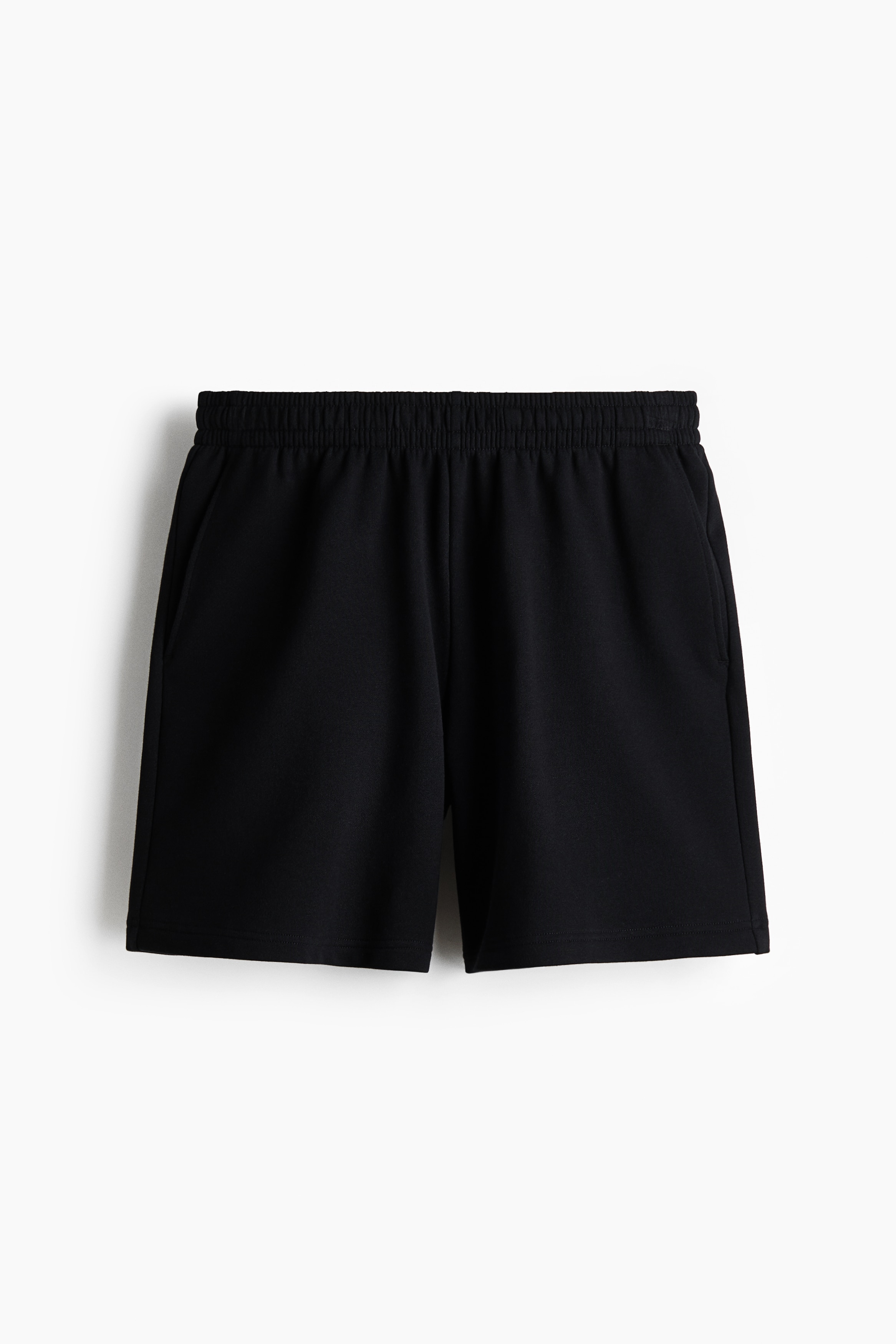 Regular-Fit Sweatshorts - Black/Light gray melange/Navy blue